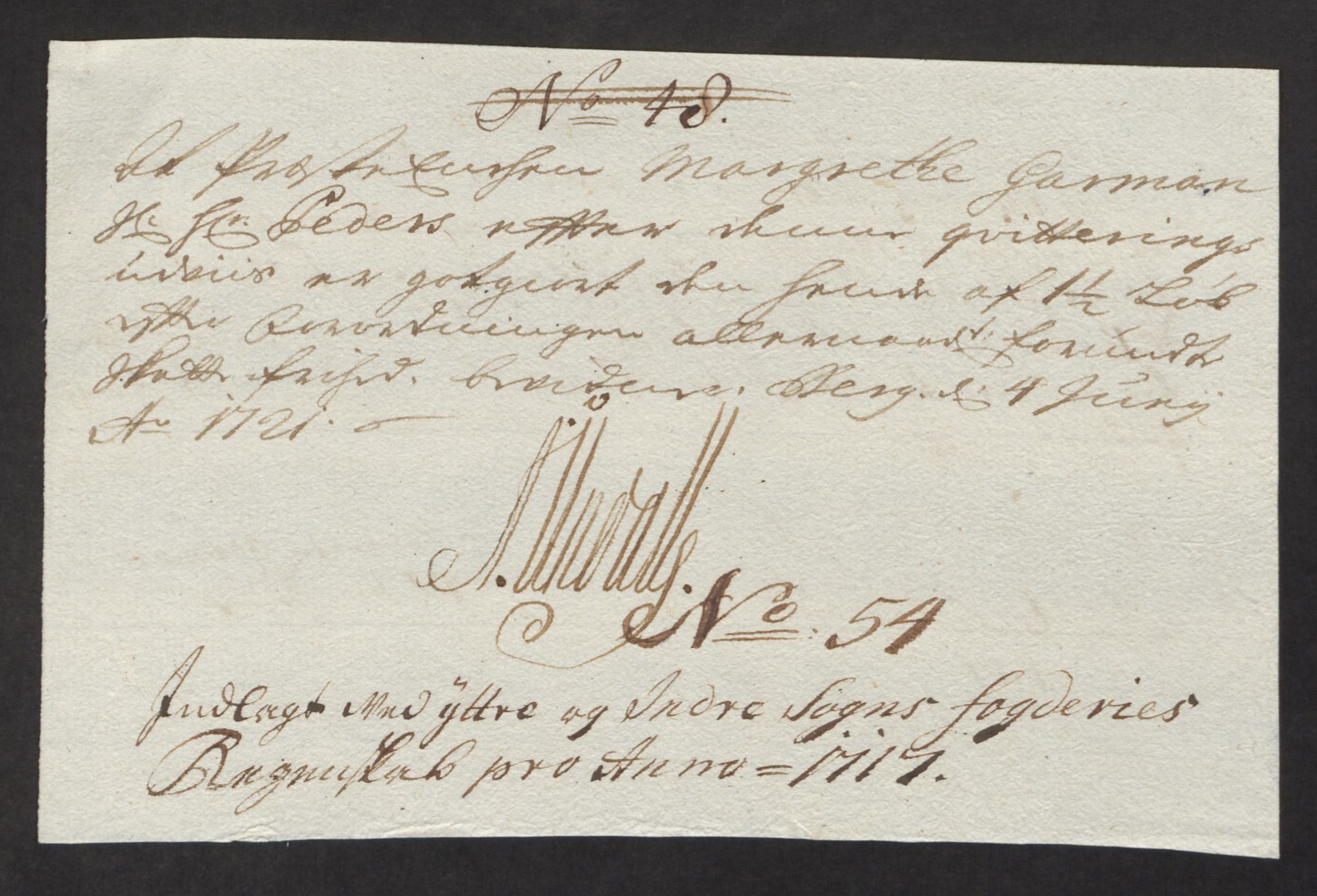 Rentekammeret inntil 1814, Reviderte regnskaper, Fogderegnskap, RA/EA-4092/R52/L3321: Fogderegnskap Sogn, 1717-1718, p. 221