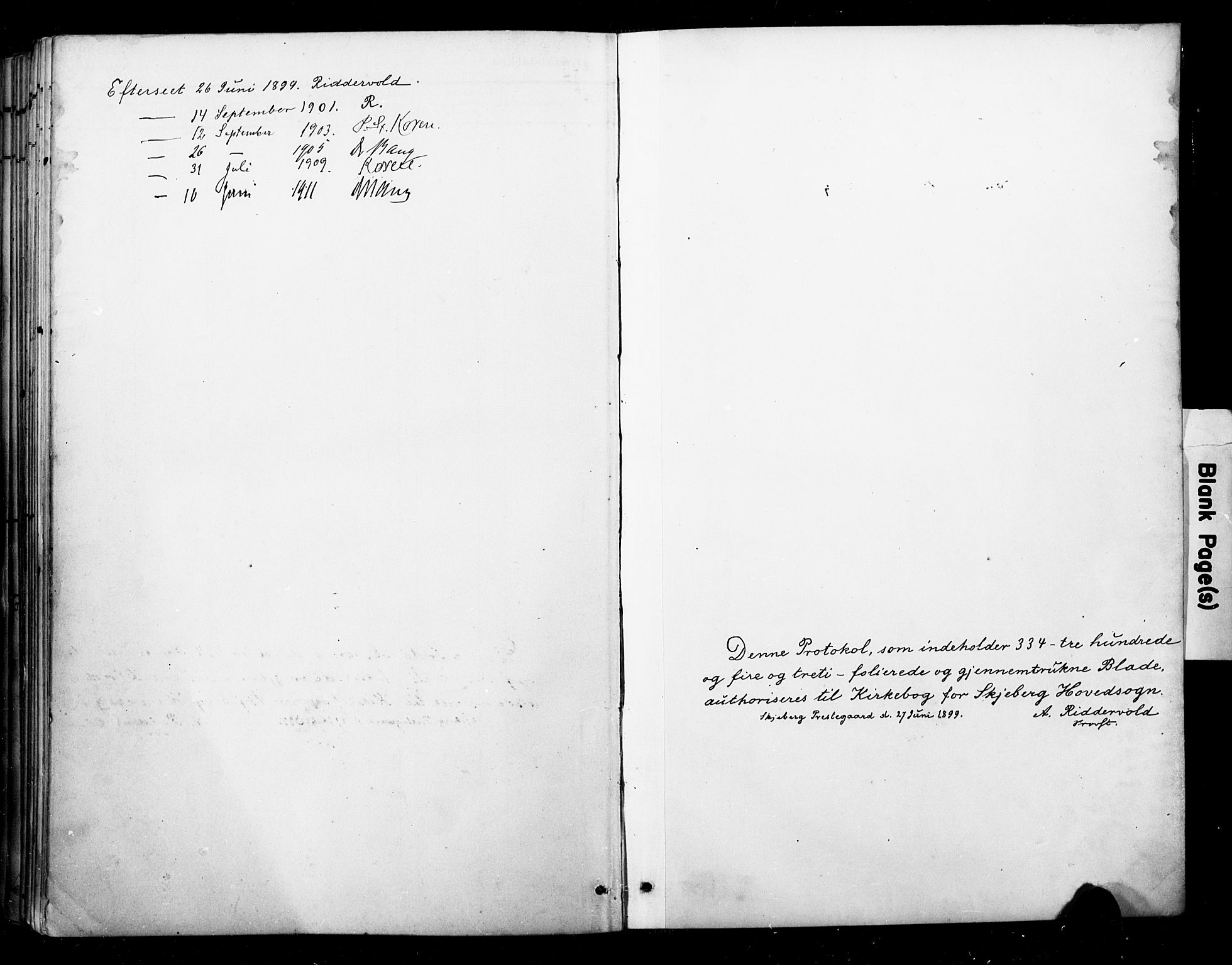 Skjeberg prestekontor Kirkebøker, SAO/A-10923/F/Fa/L0010: Parish register (official) no. I 10, 1898-1911
