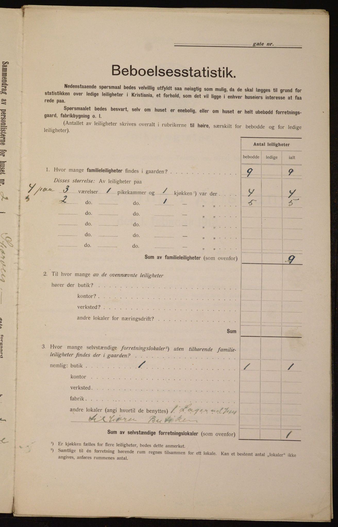 OBA, Municipal Census 1912 for Kristiania, 1912, p. 100683