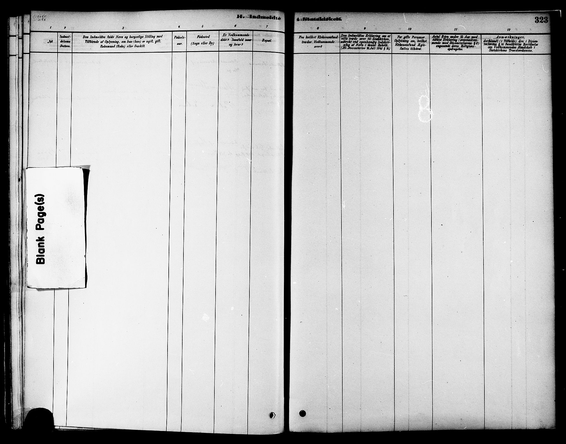 Ministerialprotokoller, klokkerbøker og fødselsregistre - Nord-Trøndelag, SAT/A-1458/717/L0159: Parish register (official) no. 717A09, 1878-1898, p. 323