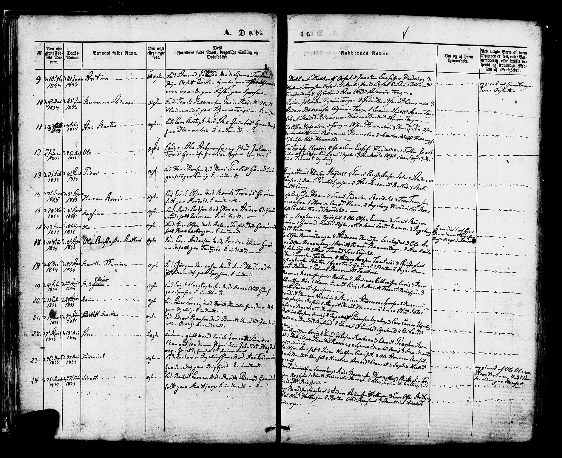 Ministerialprotokoller, klokkerbøker og fødselsregistre - Møre og Romsdal, AV/SAT-A-1454/560/L0719: Parish register (official) no. 560A03, 1845-1872, p. 28