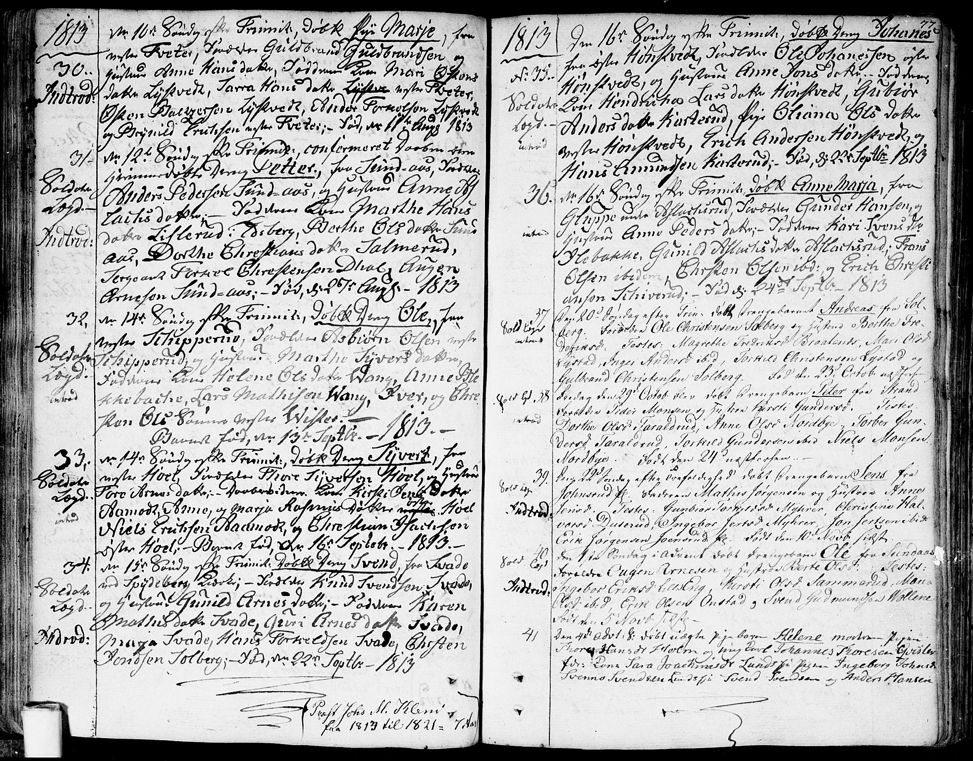 Skiptvet prestekontor Kirkebøker, AV/SAO-A-20009/F/Fa/L0004: Parish register (official) no. 4, 1794-1814, p. 77