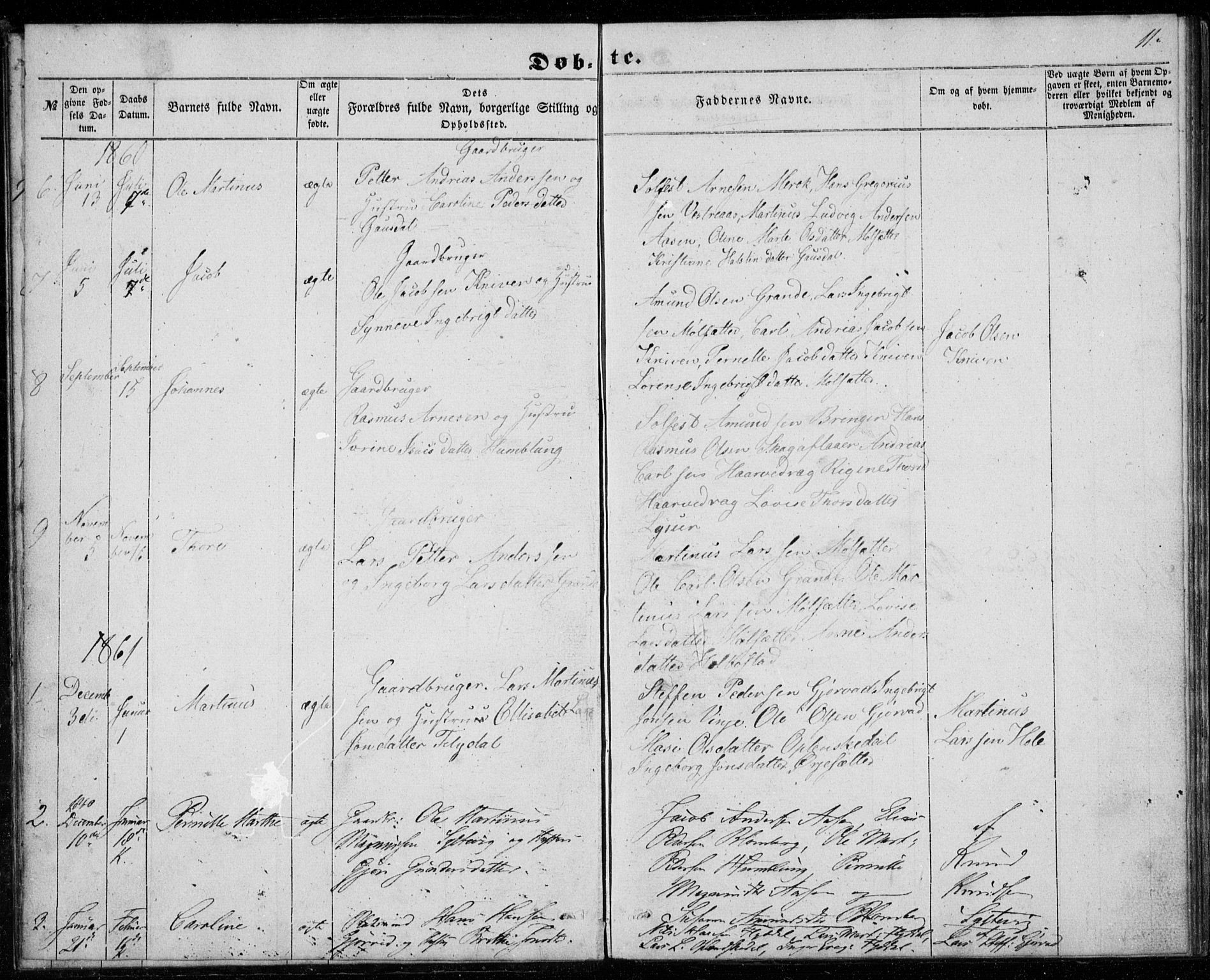 Ministerialprotokoller, klokkerbøker og fødselsregistre - Møre og Romsdal, SAT/A-1454/518/L0234: Parish register (copy) no. 518C01, 1854-1884, p. 11