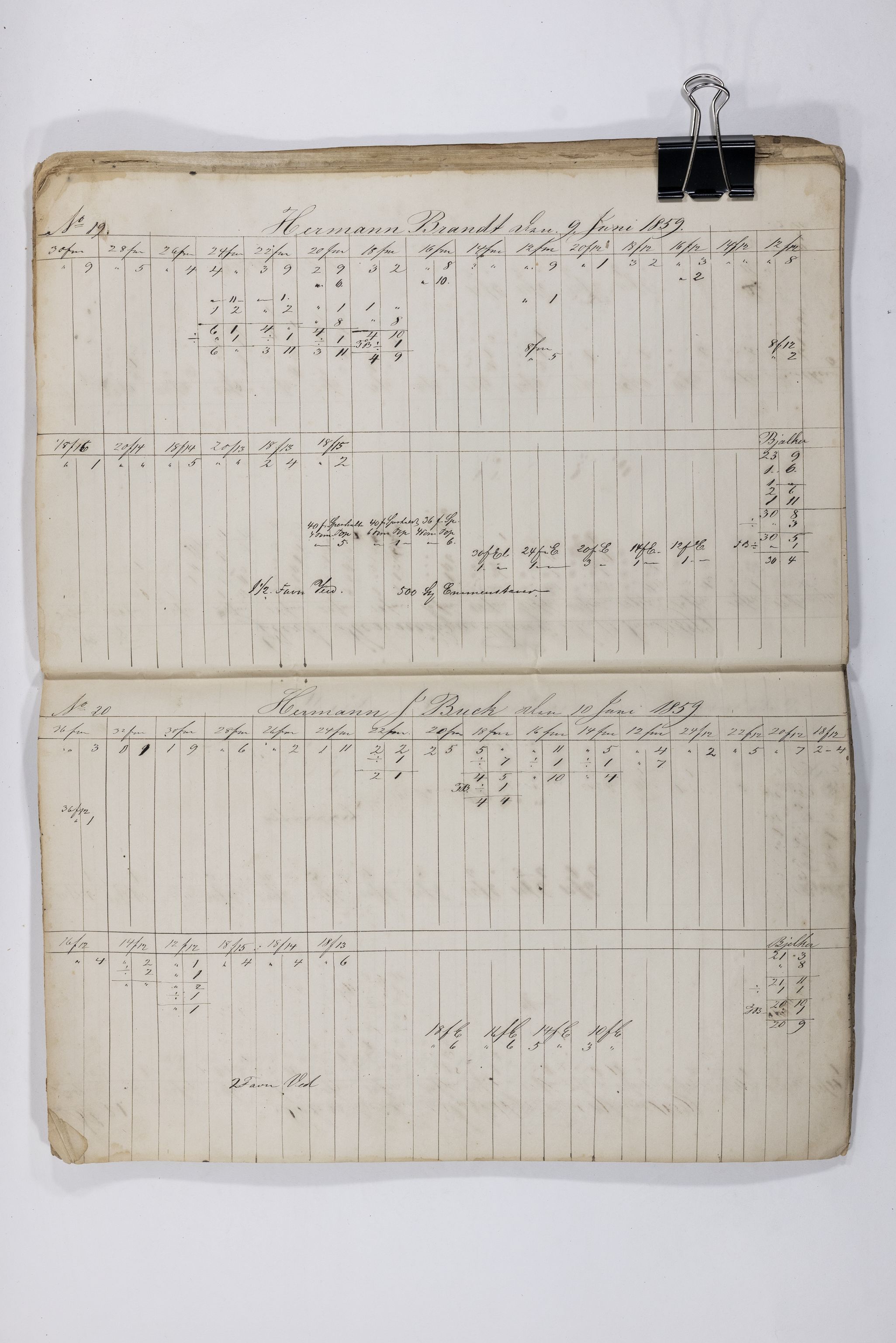 Blehr/ Kjellestad, TEMU/TGM-A-1212/E/Eb/L0008: Ladnings Liste, 1857-1859, p. 75