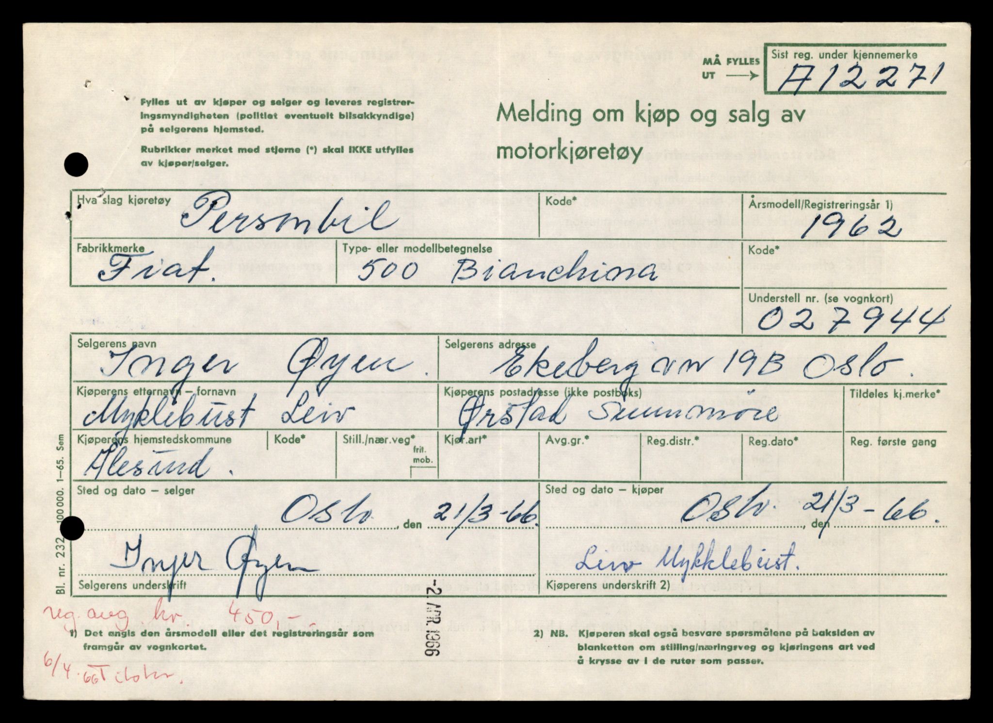 Møre og Romsdal vegkontor - Ålesund trafikkstasjon, SAT/A-4099/F/Fe/L0023: Registreringskort for kjøretøy T 10695 - T 10809, 1927-1998, p. 1938