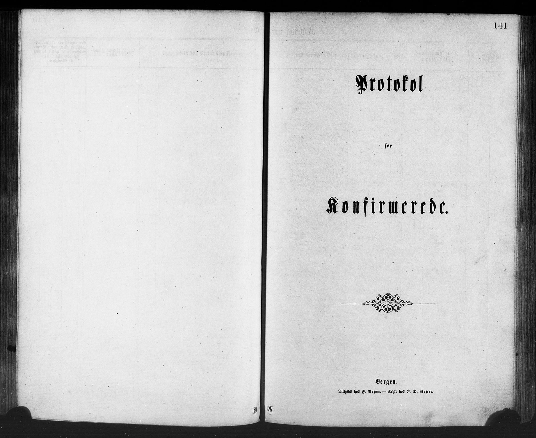 Manger sokneprestembete, SAB/A-76801/H/Haa: Parish register (official) no. A 8, 1871-1880, p. 141