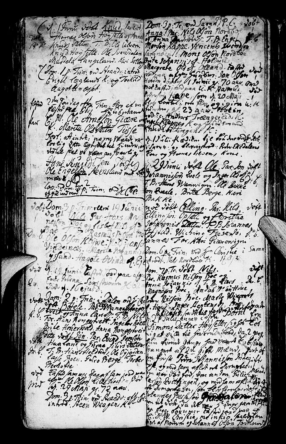 Os sokneprestembete, AV/SAB-A-99929: Parish register (official) no. A 9, 1766-1779, p. 100