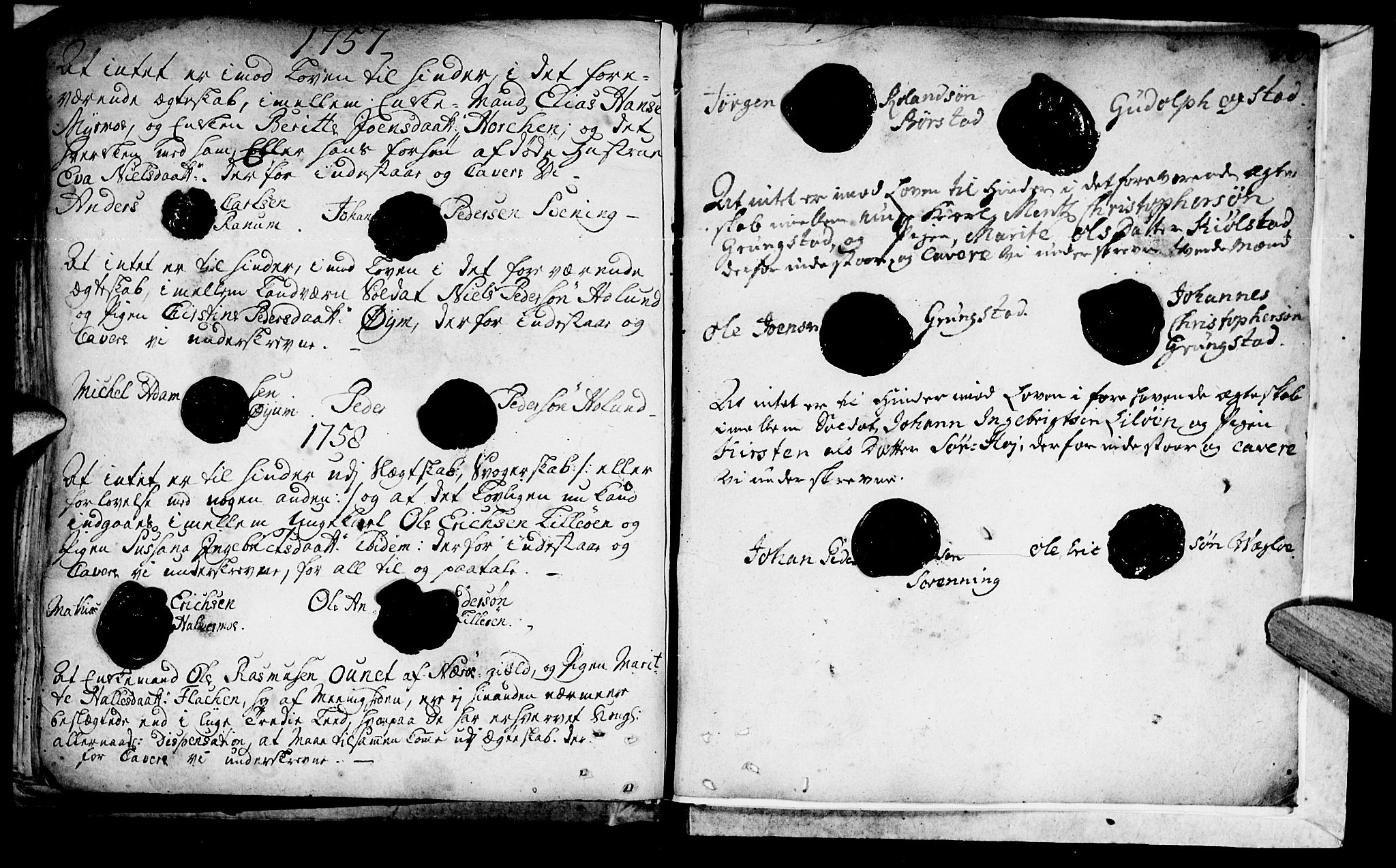 Ministerialprotokoller, klokkerbøker og fødselsregistre - Nord-Trøndelag, AV/SAT-A-1458/764/L0541: Parish register (official) no. 764A01, 1745-1758, p. 46