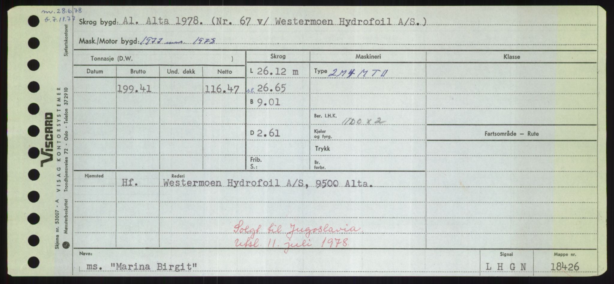 Sjøfartsdirektoratet med forløpere, Skipsmålingen, RA/S-1627/H/Hd/L0024: Fartøy, M-Mim, p. 269