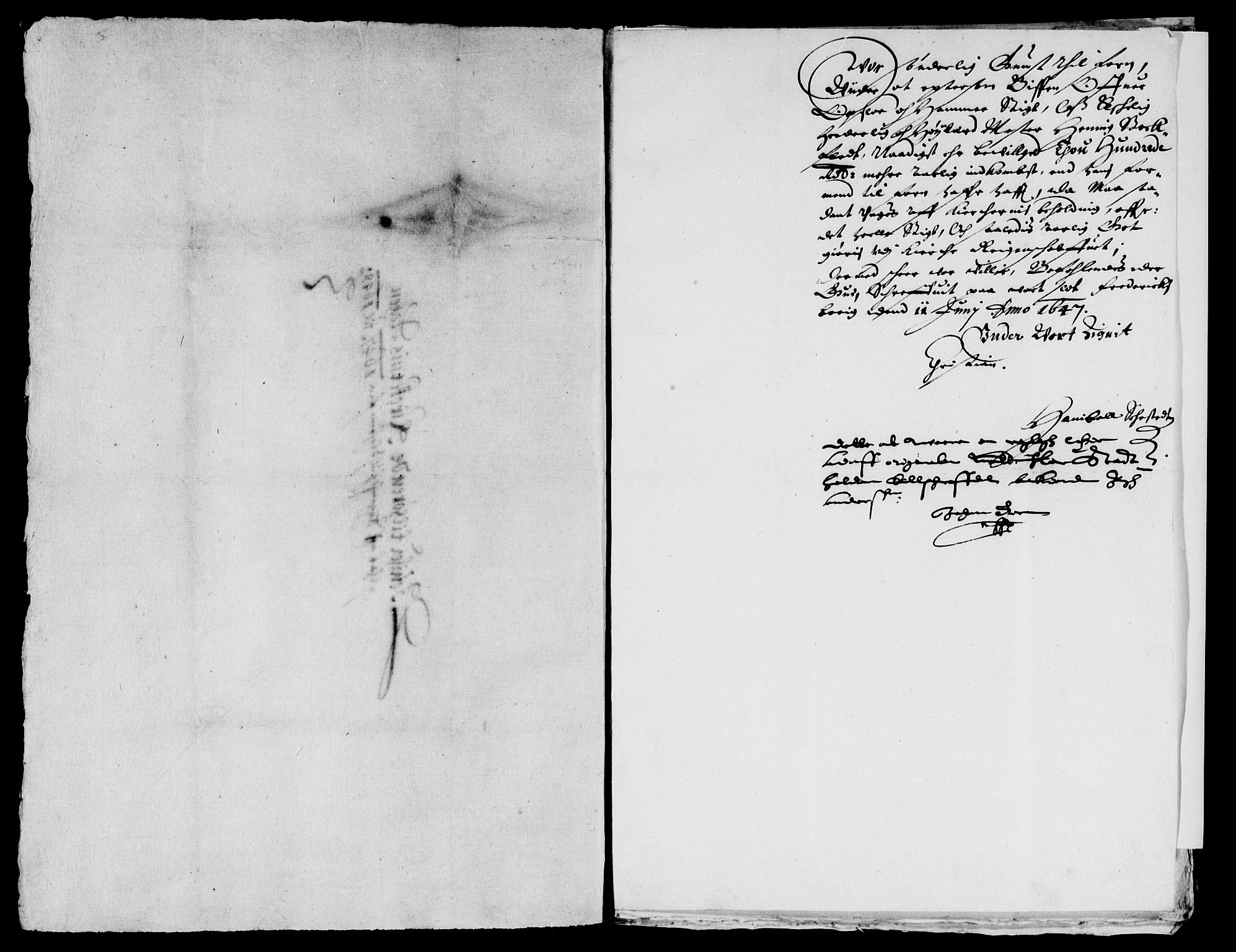 Rentekammeret inntil 1814, Reviderte regnskaper, Lensregnskaper, RA/EA-5023/R/Rb/Rba/L0194: Akershus len, 1647-1648