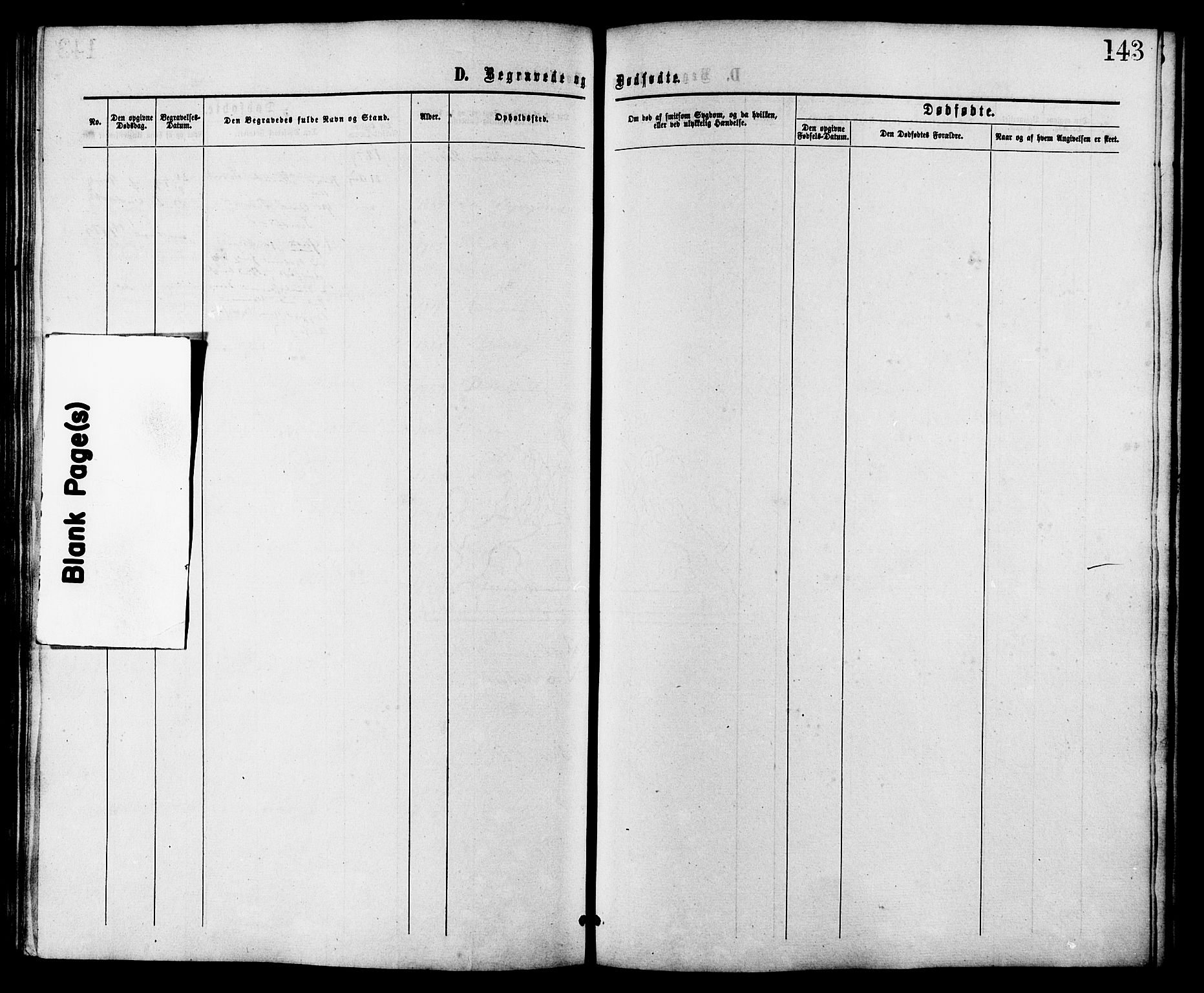 Ministerialprotokoller, klokkerbøker og fødselsregistre - Møre og Romsdal, AV/SAT-A-1454/525/L0373: Parish register (official) no. 525A03, 1864-1879, p. 143