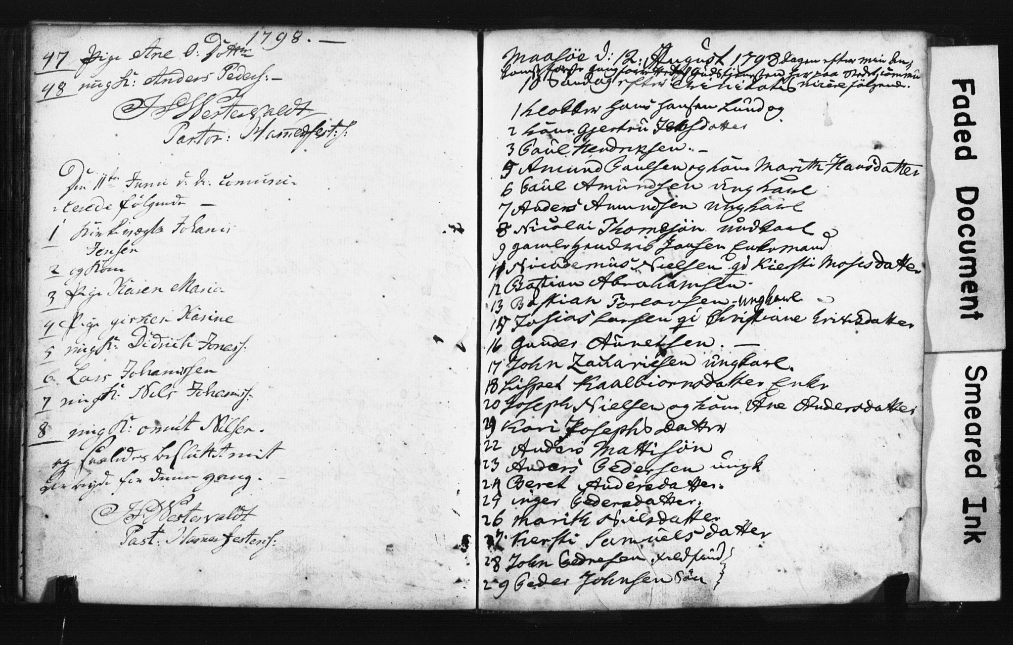 Måsøy sokneprestkontor, AV/SATØ-S-1348/B/L0026: Communicants register no. 26 (2), 1804-1805