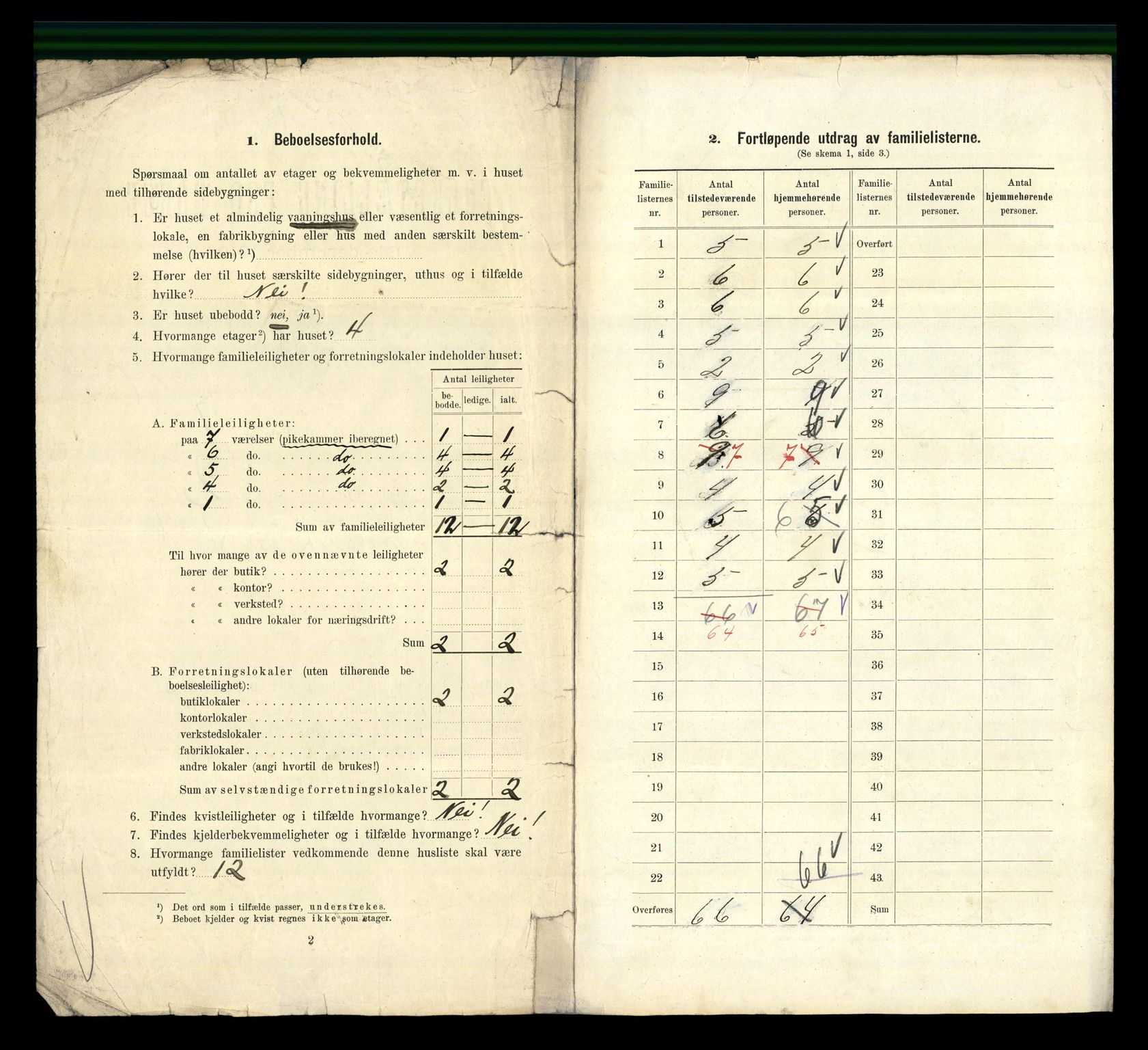 RA, 1910 census for Kristiania, 1910, p. 33626