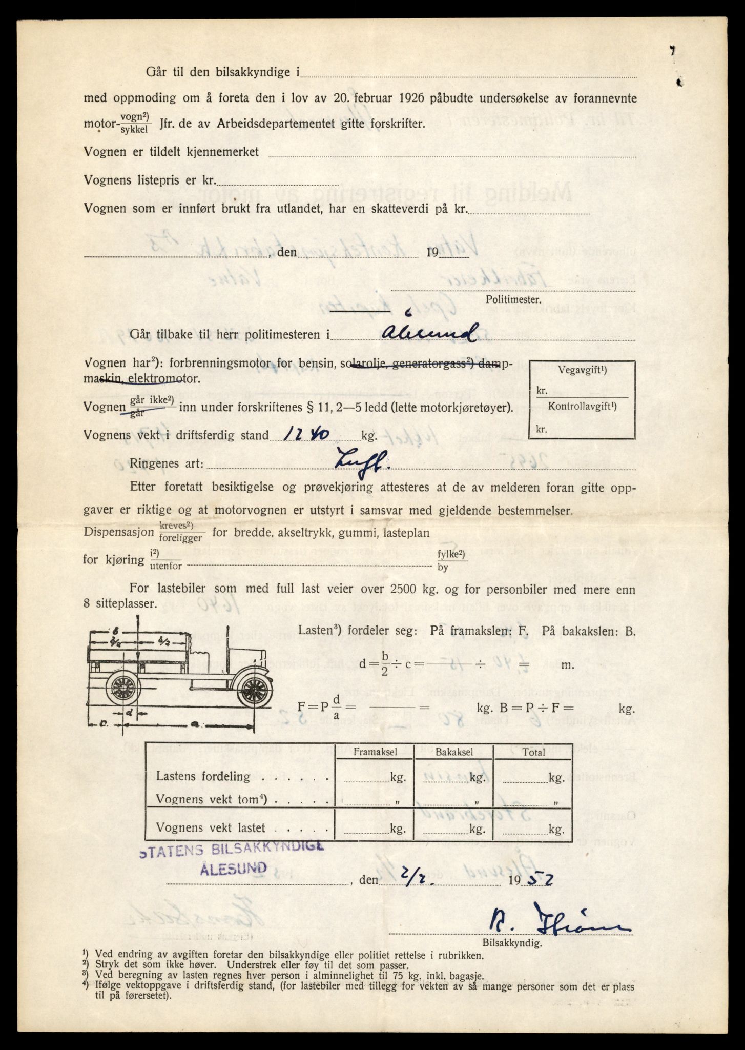 Møre og Romsdal vegkontor - Ålesund trafikkstasjon, AV/SAT-A-4099/F/Fe/L0024: Registreringskort for kjøretøy T 10810 - T 10930, 1927-1998, p. 1343