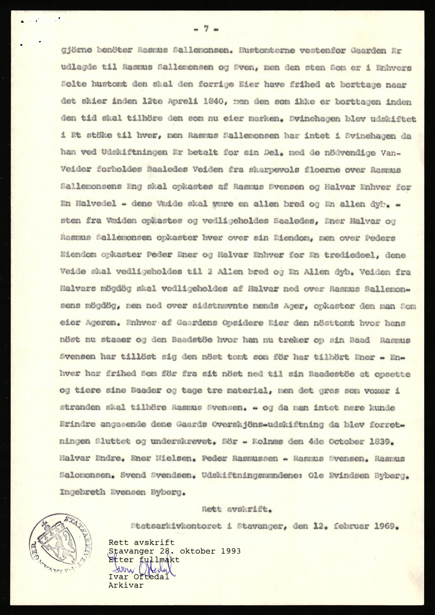 Statsarkivet i Stavanger, AV/SAST-A-101971/03/Y/Yj/L0048: Avskrifter sortert etter gårdsnavn: Kluge - Kristianslyst, 1750-1930, p. 223