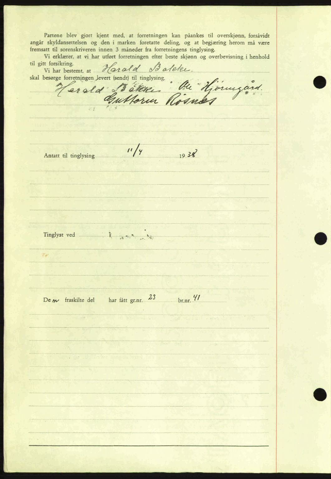 Idd og Marker sorenskriveri, AV/SAO-A-10283/G/Gb/Gbb/L0002: Mortgage book no. A2, 1937-1938, Diary no: : 355/1938