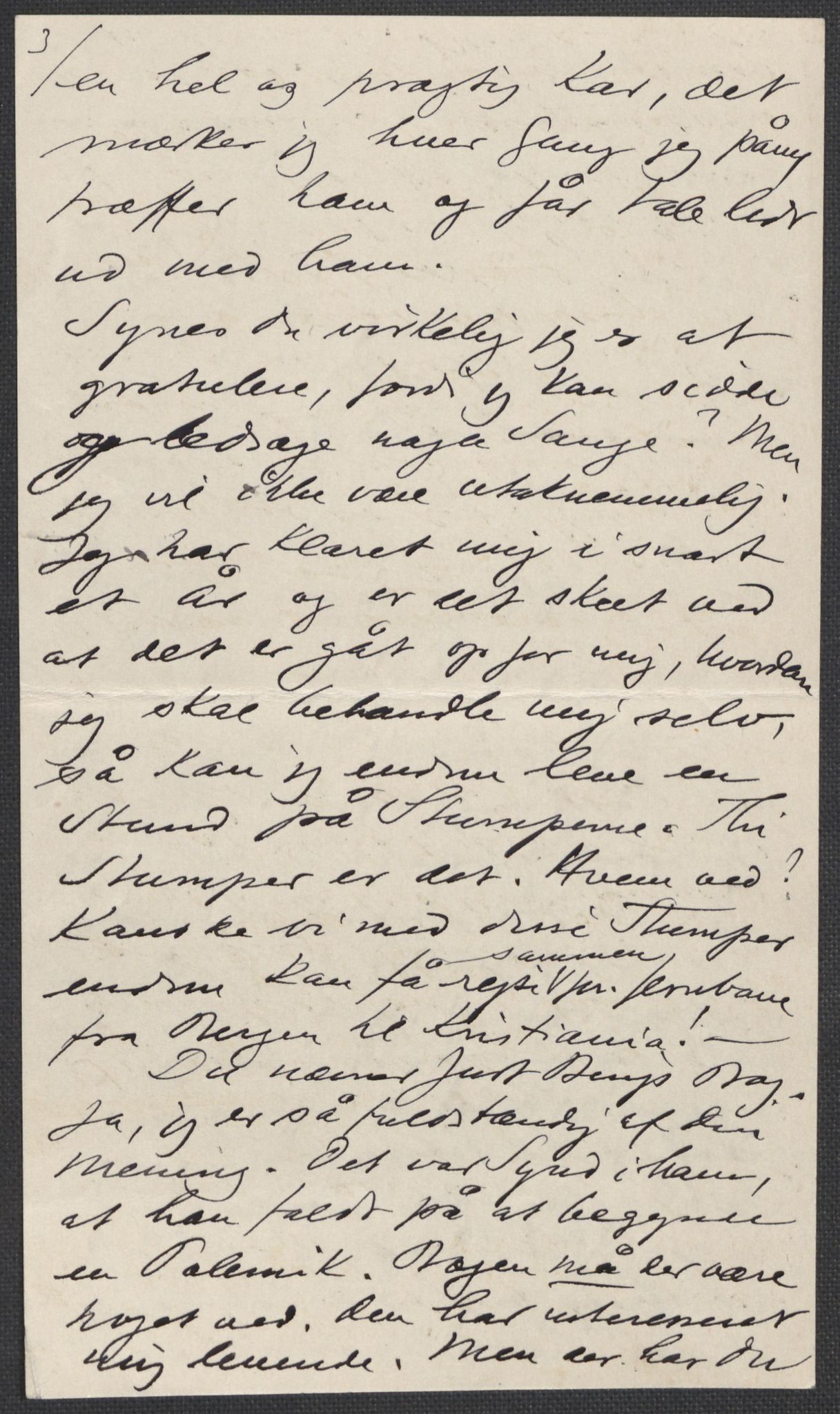 Beyer, Frants, AV/RA-PA-0132/F/L0001: Brev fra Edvard Grieg til Frantz Beyer og "En del optegnelser som kan tjene til kommentar til brevene" av Marie Beyer, 1872-1907, p. 772