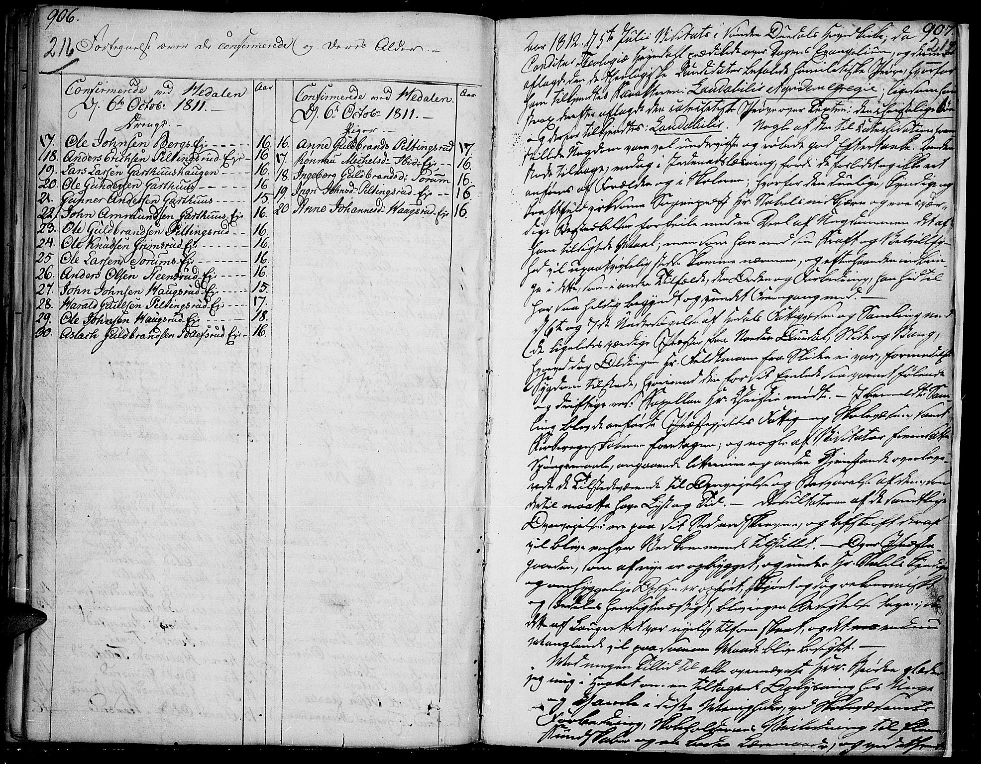 Sør-Aurdal prestekontor, SAH/PREST-128/H/Ha/Haa/L0001: Parish register (official) no. 1, 1807-1815, p. 216-217