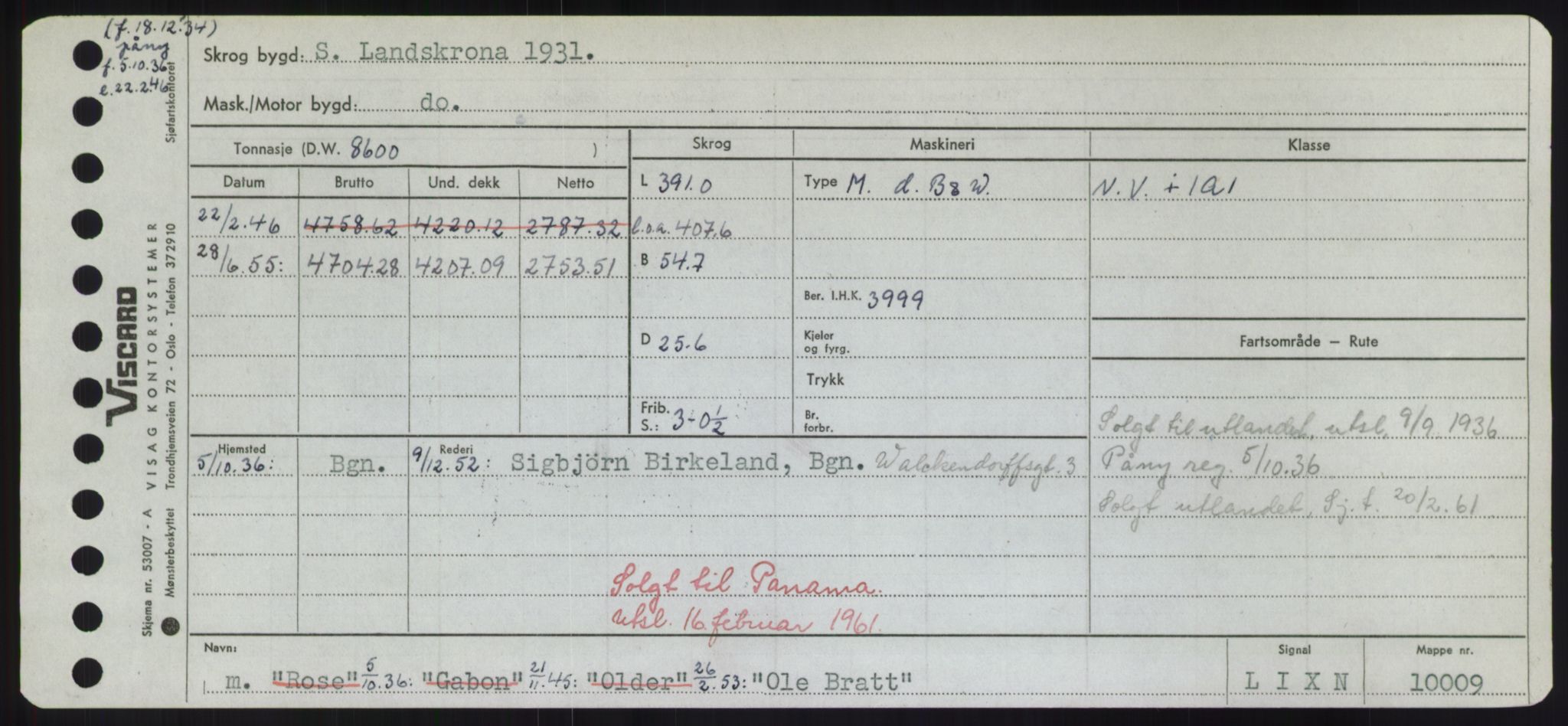 Sjøfartsdirektoratet med forløpere, Skipsmålingen, AV/RA-S-1627/H/Hd/L0028: Fartøy, O, p. 211