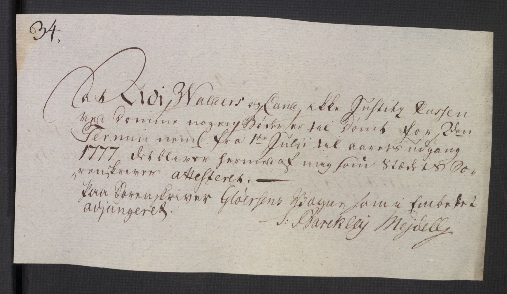 Rentekammeret inntil 1814, Reviderte regnskaper, Mindre regnskaper, AV/RA-EA-4068/Rb/L0014: Opplands amt, 1771-1779, p. 869