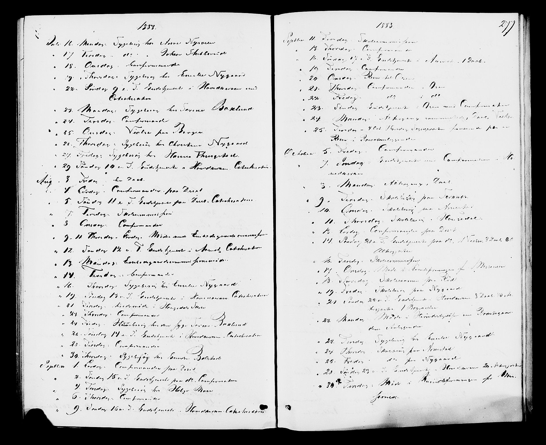 Åmot prestekontor, Hedmark, AV/SAH-PREST-056/H/Ha/Haa/L0009: Parish register (official) no. 9, 1875-1883, p. 277