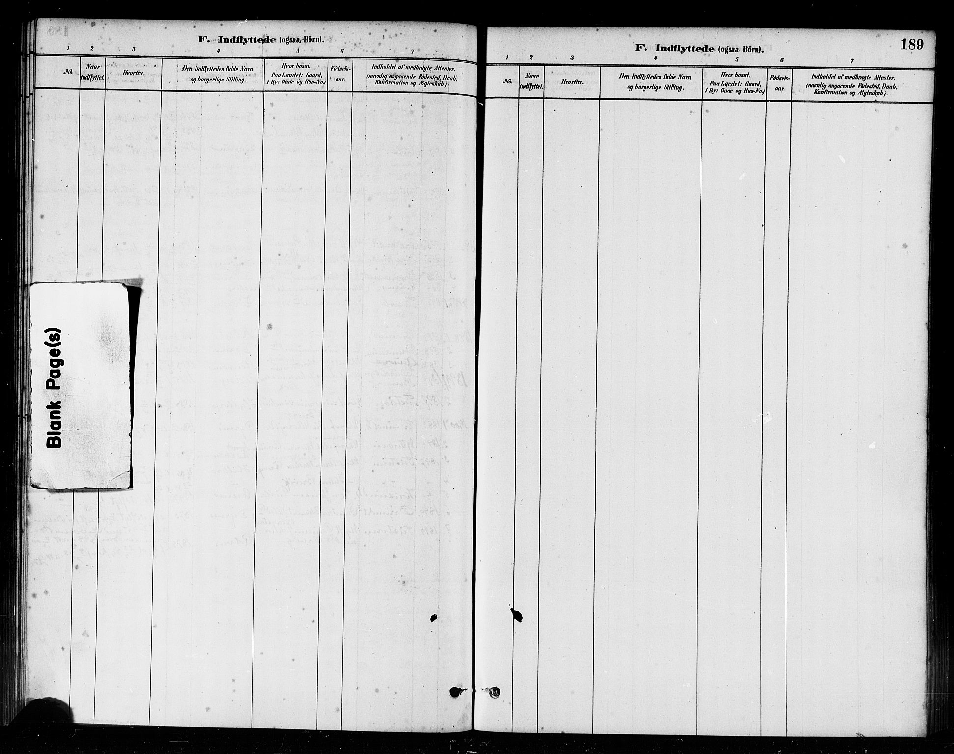 Ministerialprotokoller, klokkerbøker og fødselsregistre - Møre og Romsdal, AV/SAT-A-1454/582/L0947: Parish register (official) no. 582A01, 1880-1900, p. 189