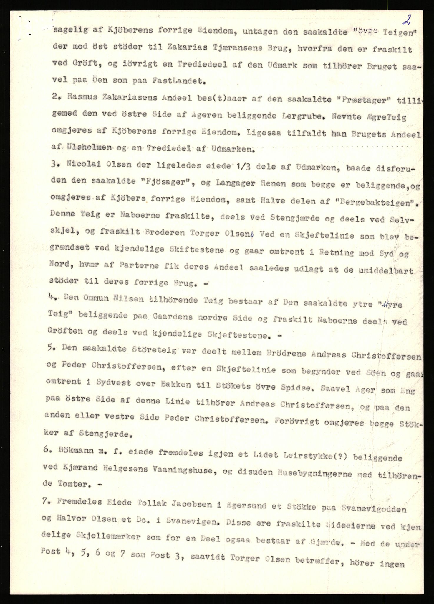 Statsarkivet i Stavanger, AV/SAST-A-101971/03/Y/Yj/L0052: Avskrifter sortert etter gårdsnavn: Landråk  - Leidland, 1750-1930, p. 588