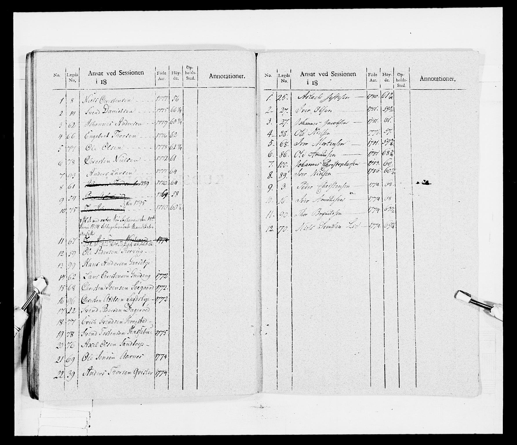 Generalitets- og kommissariatskollegiet, Det kongelige norske kommissariatskollegium, AV/RA-EA-5420/E/Eh/L0030a: Sønnafjelske gevorbne infanteriregiment, 1807, p. 46