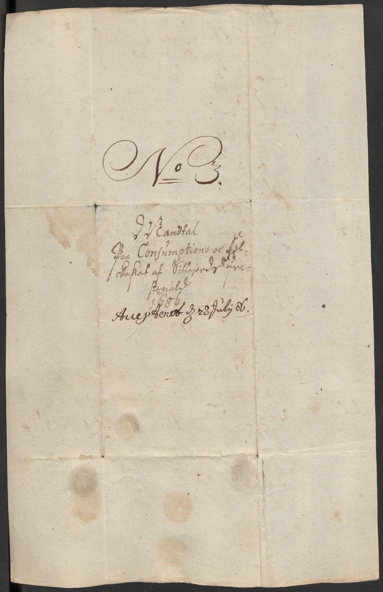 Rentekammeret inntil 1814, Reviderte regnskaper, Fogderegnskap, AV/RA-EA-4092/R35/L2083: Fogderegnskap Øvre og Nedre Telemark, 1686, p. 379