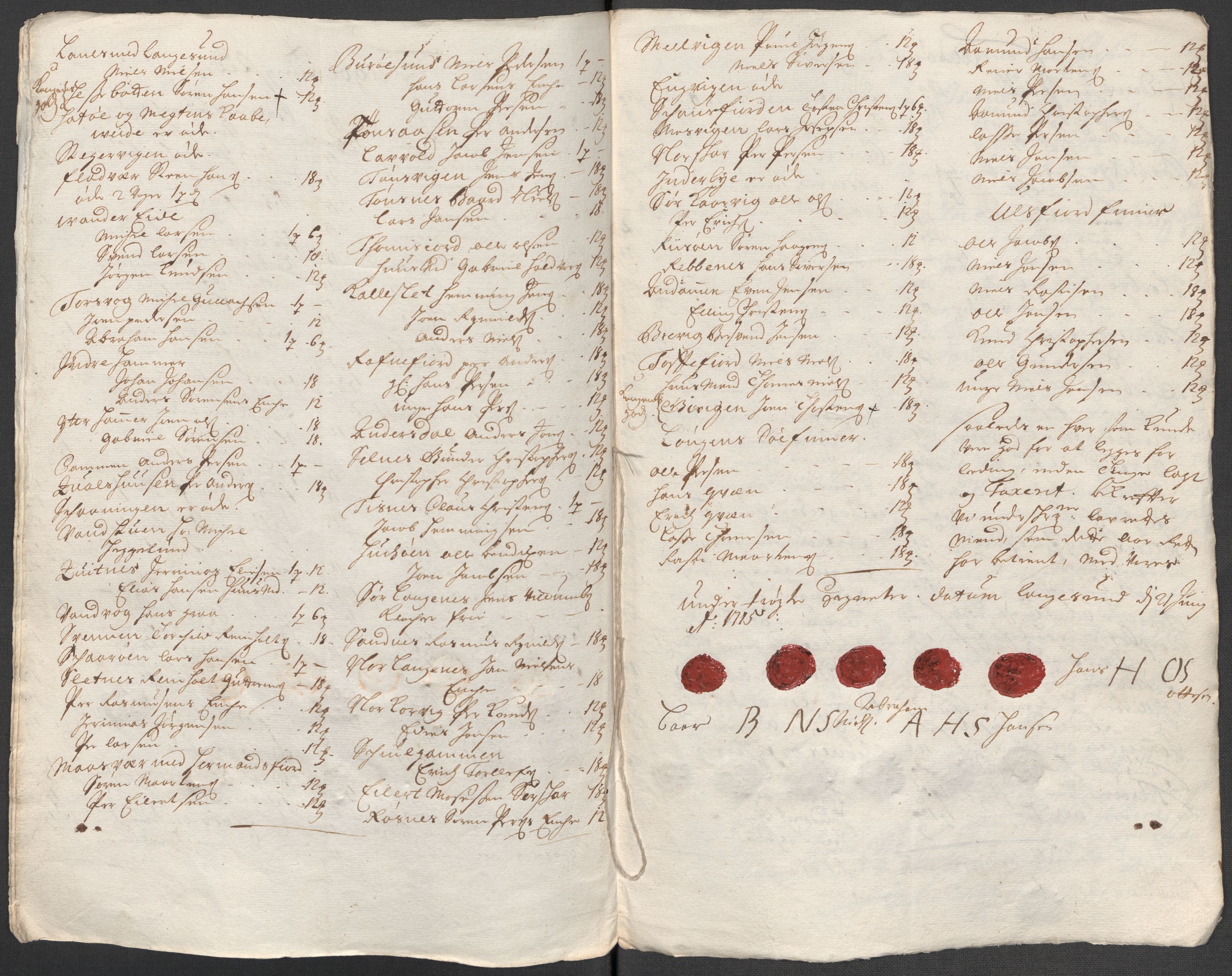 Rentekammeret inntil 1814, Reviderte regnskaper, Fogderegnskap, RA/EA-4092/R68/L4761: Fogderegnskap Senja og Troms, 1715, p. 168
