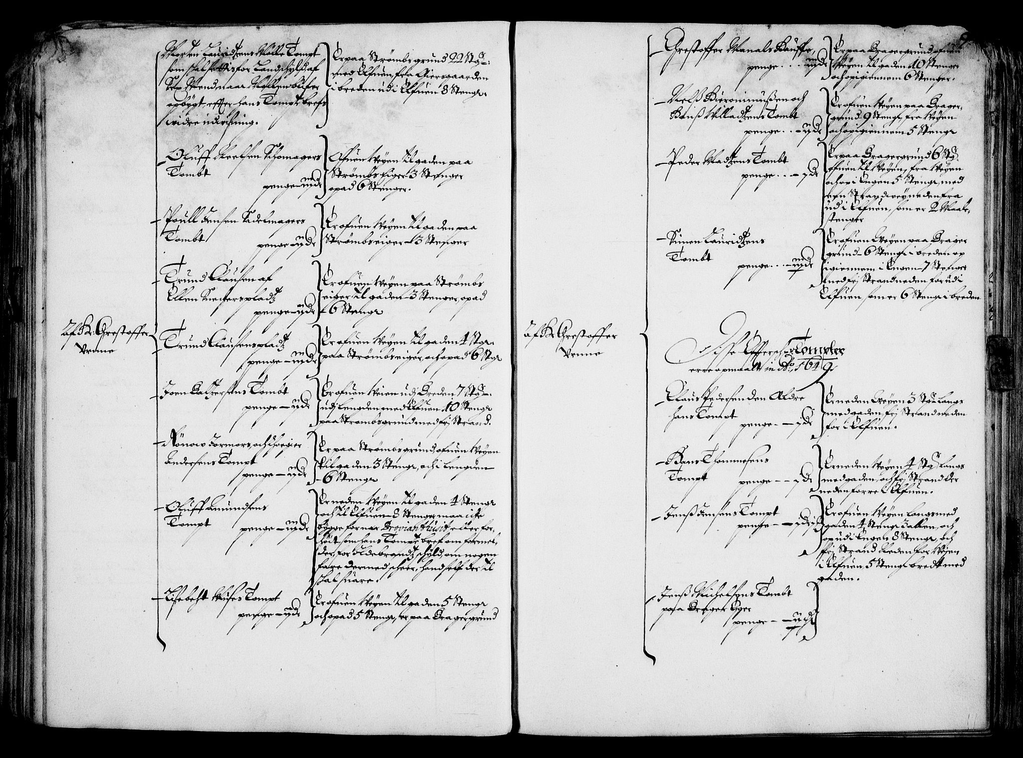 Rentekammeret inntil 1814, Realistisk ordnet avdeling, AV/RA-EA-4070/On/L0001/0001: Statens gods / [Jj 1]: Jordebok over Hannibal Sehesteds gods, 1651, p. 91