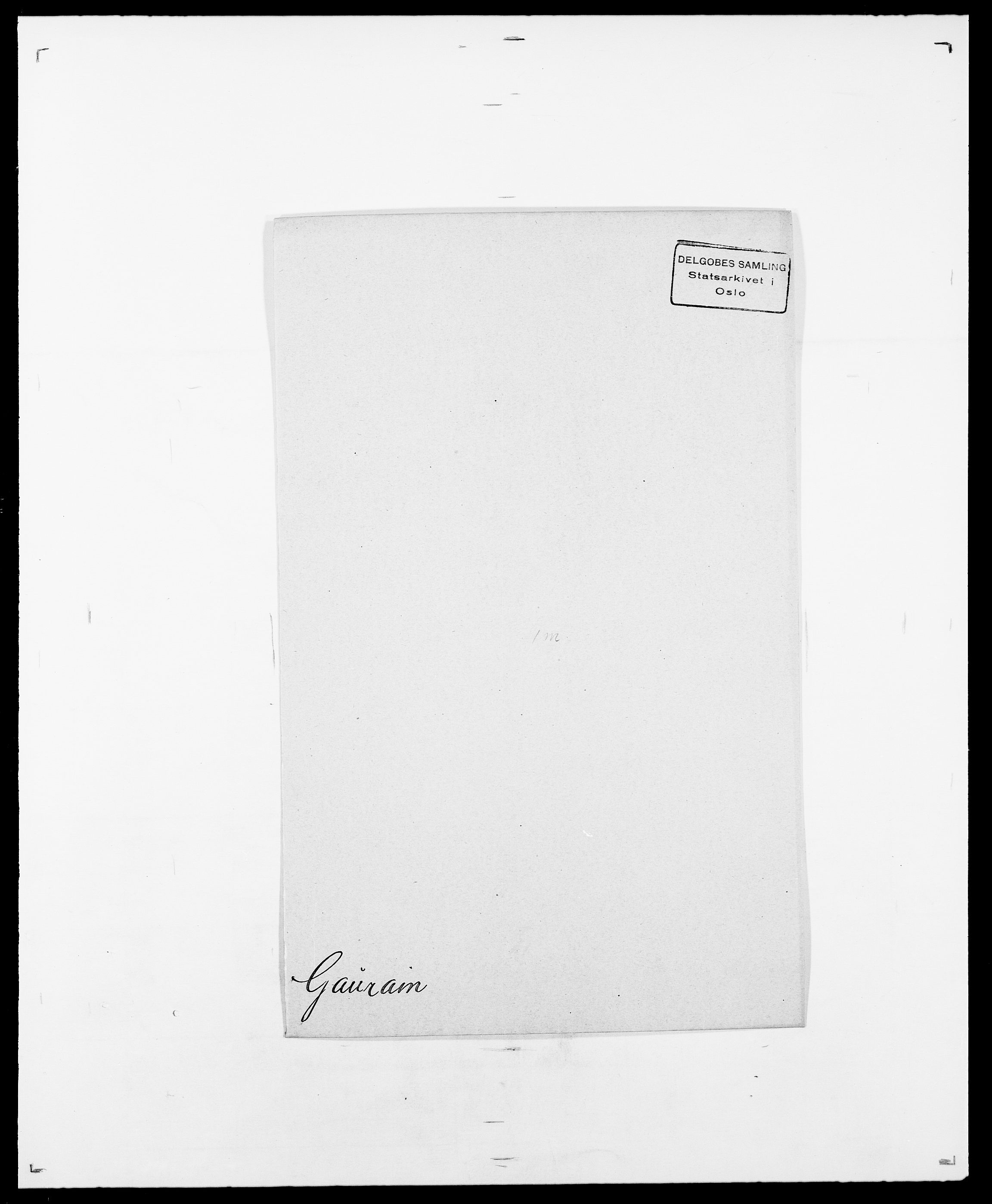 Delgobe, Charles Antoine - samling, SAO/PAO-0038/D/Da/L0013: Forbos - Geving, p. 543