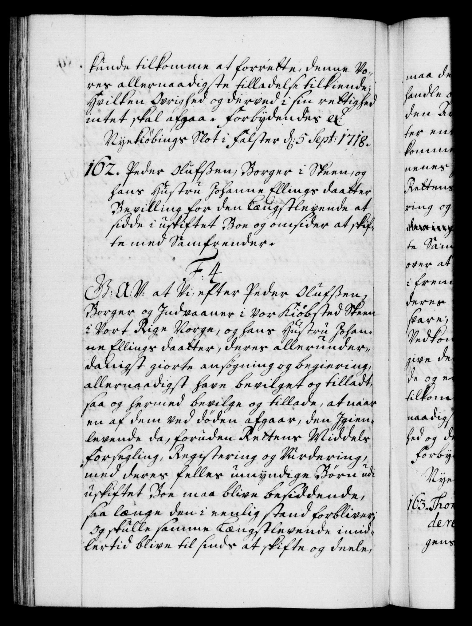 Danske Kanselli 1572-1799, AV/RA-EA-3023/F/Fc/Fca/Fcaa/L0022: Norske registre, 1716-1719, p. 389b