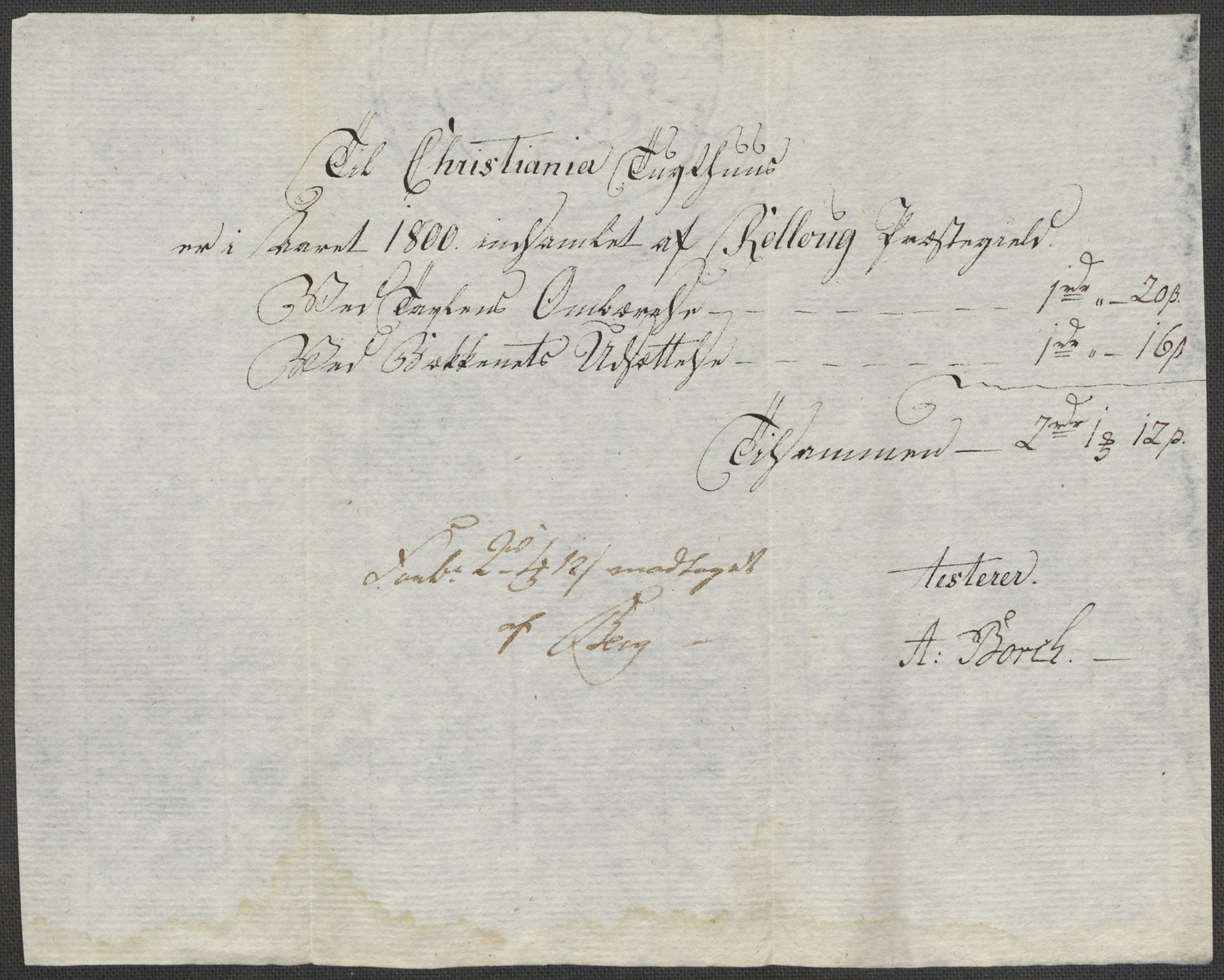 Riksarkivets diplomsamling, AV/RA-EA-5965/F15/L0019: Prestearkiv - Buskerud og Telemark, 1618-1841, p. 13