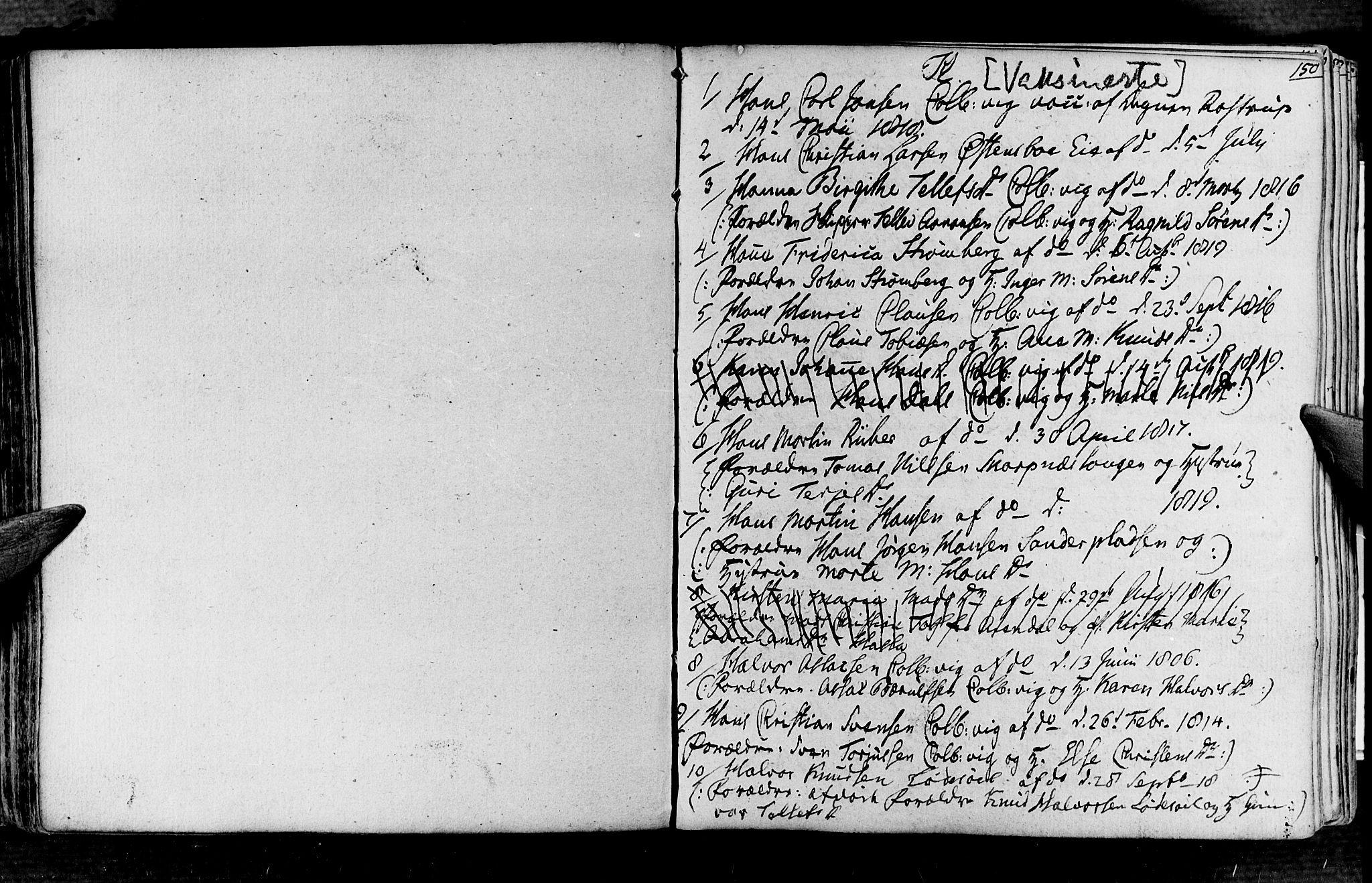 Øyestad sokneprestkontor, SAK/1111-0049/F/Fa/L0011: Parish register (official) no. A 11, 1805-1824, p. 140