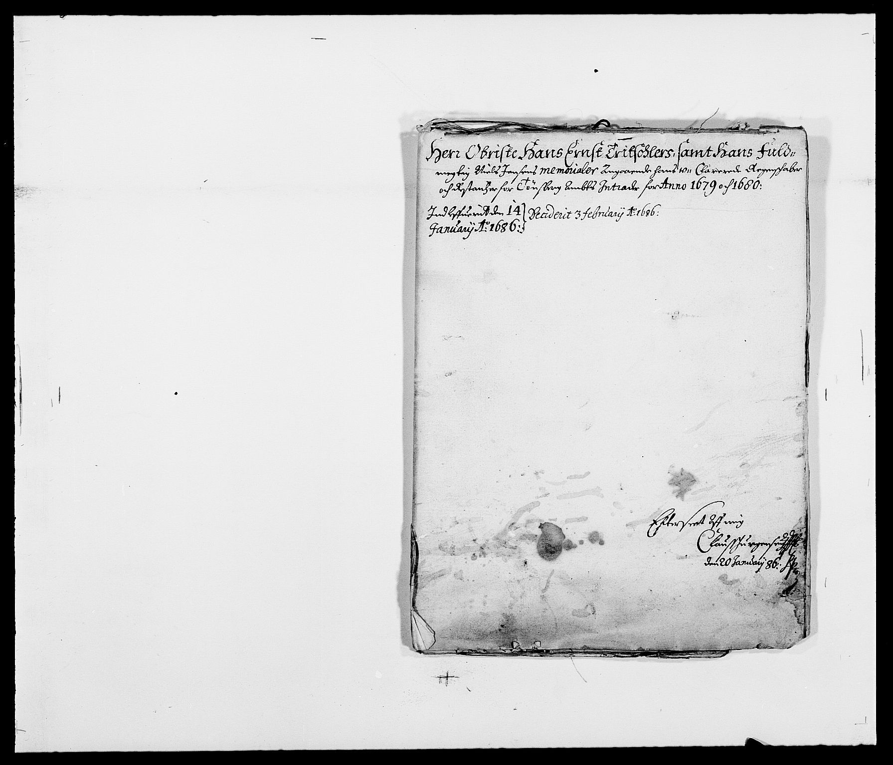 Rentekammeret inntil 1814, Reviderte regnskaper, Fogderegnskap, RA/EA-4092/R32/L1849: Fogderegnskap Jarlsberg grevskap, 1679-1680, p. 73