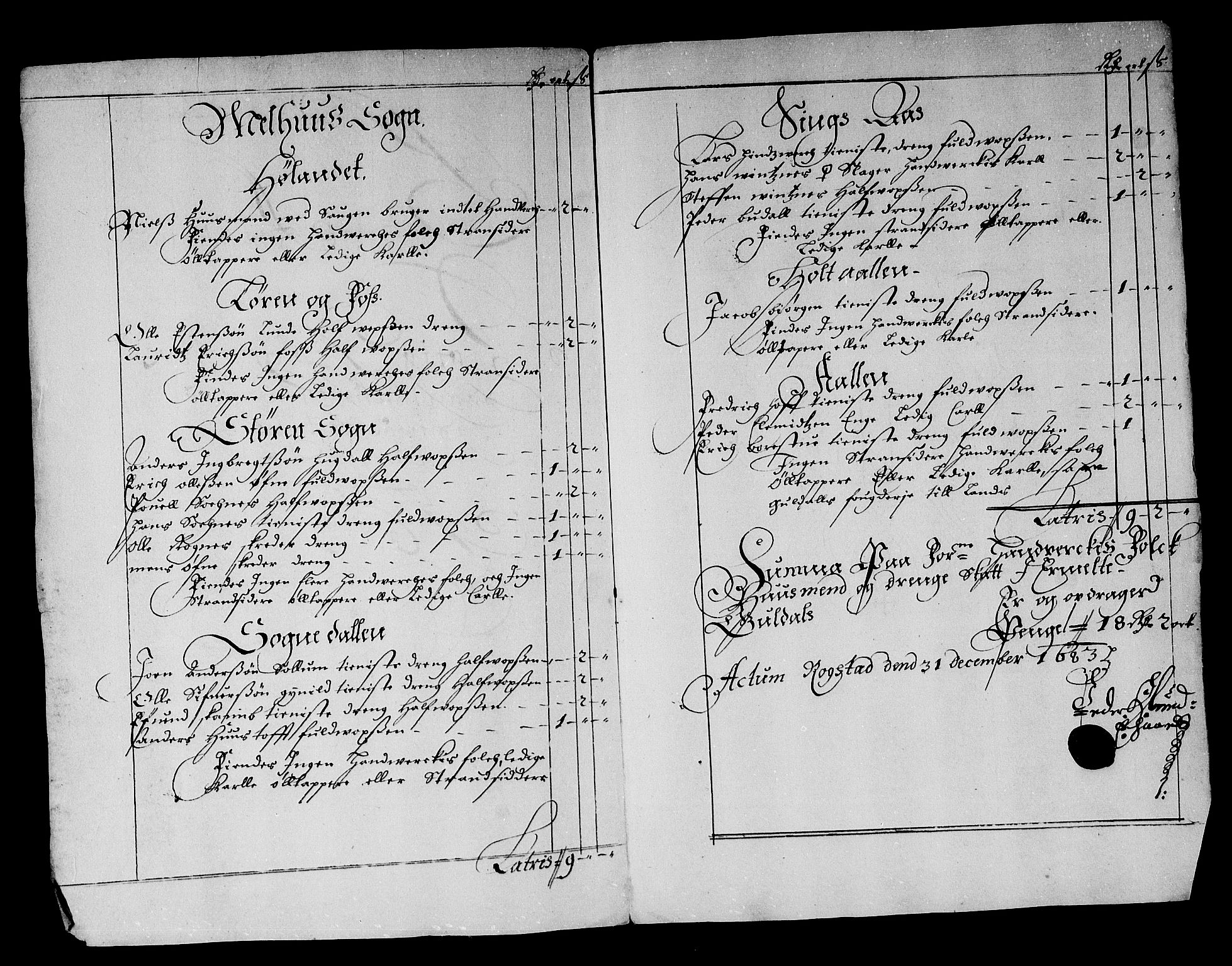 Rentekammeret inntil 1814, Reviderte regnskaper, Stiftamtstueregnskaper, Trondheim stiftamt og Nordland amt, AV/RA-EA-6044/R/Rg/L0072: Trondheim stiftamt og Nordland amt, 1683
