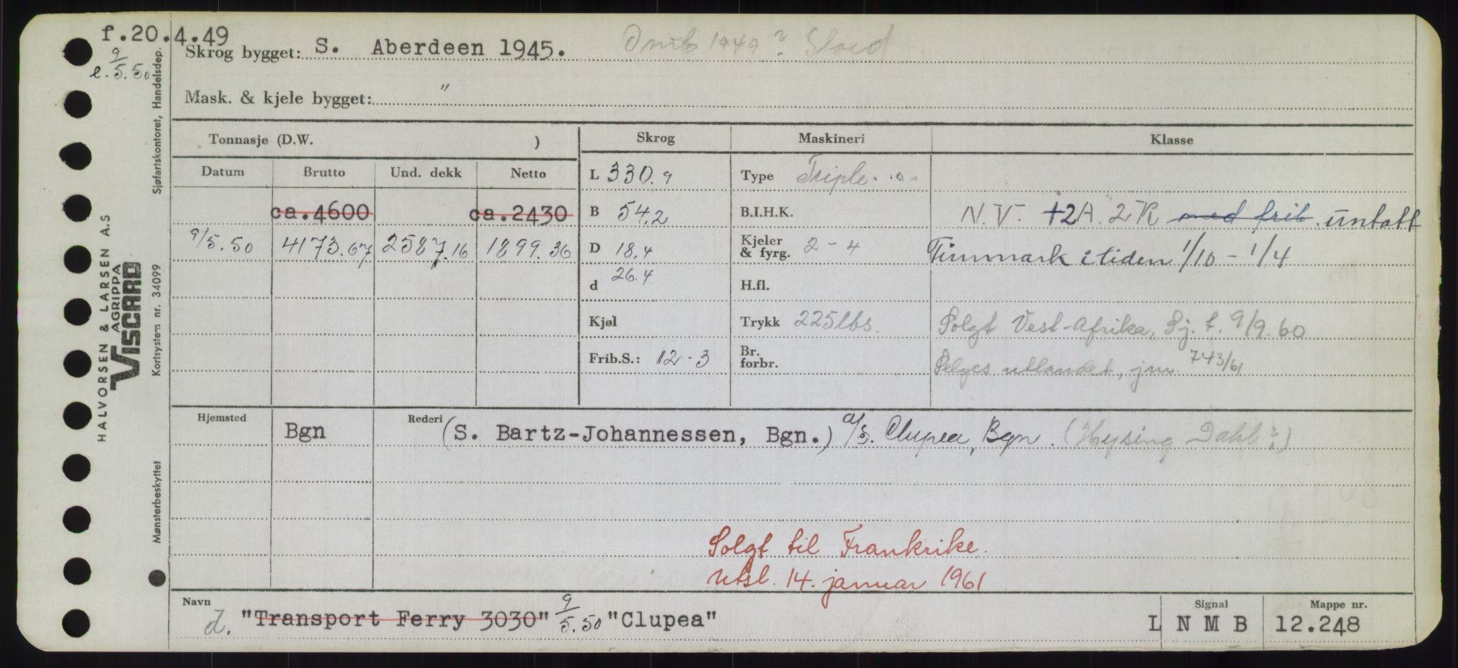 Sjøfartsdirektoratet med forløpere, Skipsmålingen, AV/RA-S-1627/H/Hd/L0008: Fartøy, C-D, p. 73