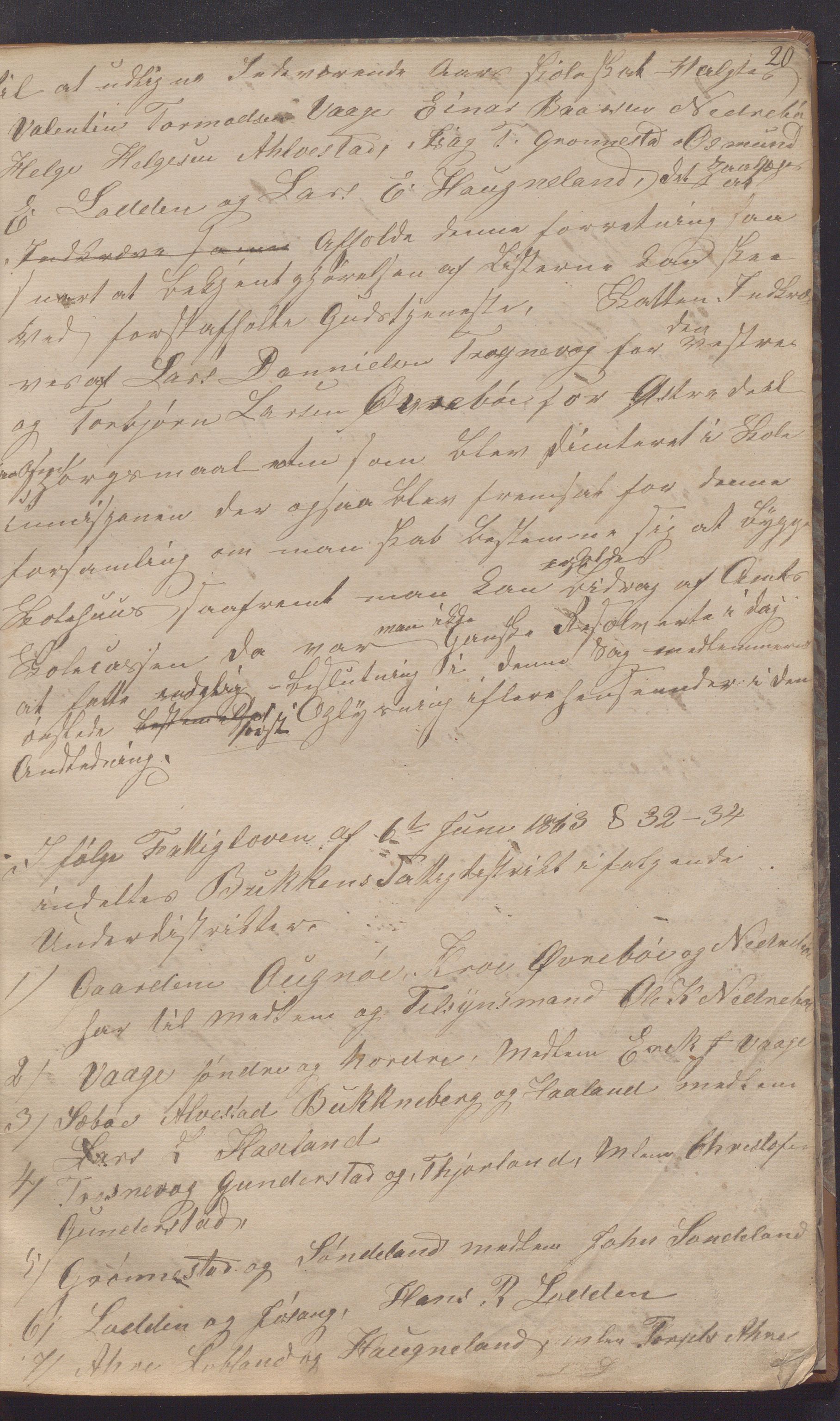 Bokn kommune - Formannskapet, IKAR/A-115/A/Aa/L0001: Møtebok, 1850-1886, p. 20a