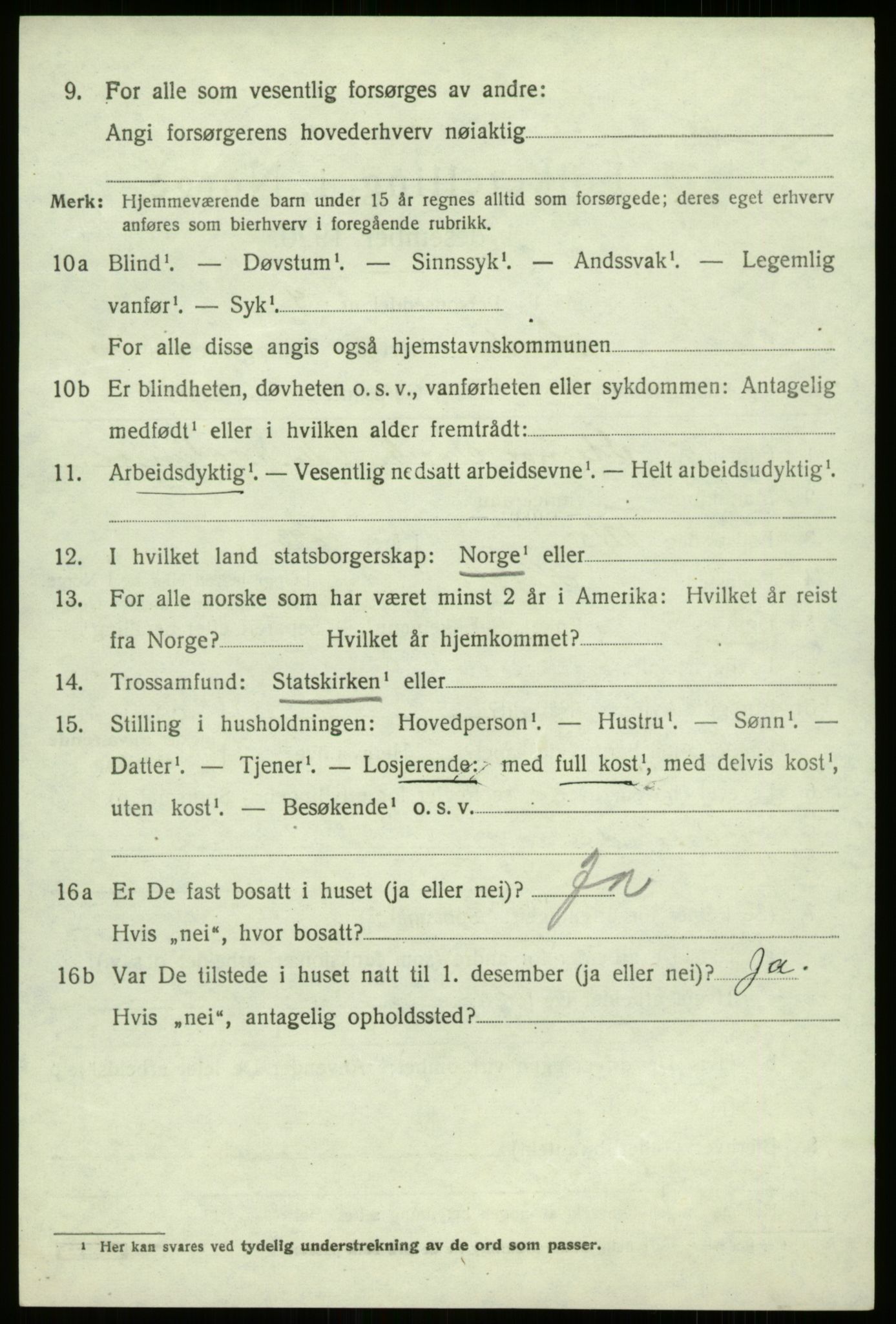 SAB, 1920 census for Luster, 1920, p. 5777