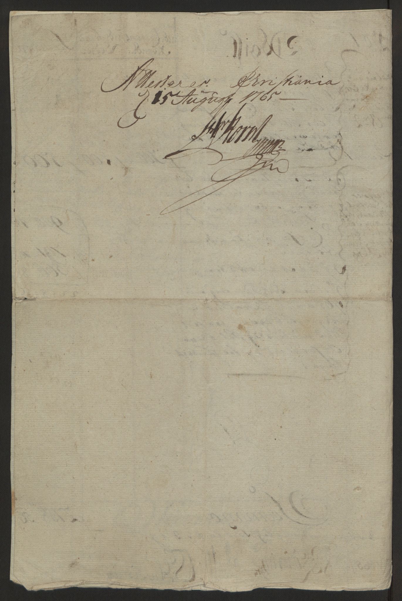 Rentekammeret inntil 1814, Reviderte regnskaper, Byregnskaper, AV/RA-EA-4066/R/Ra/L0006/0001: [A4] Kontribusjonsregnskap / Ekstraskatt, 1762-1772, p. 112