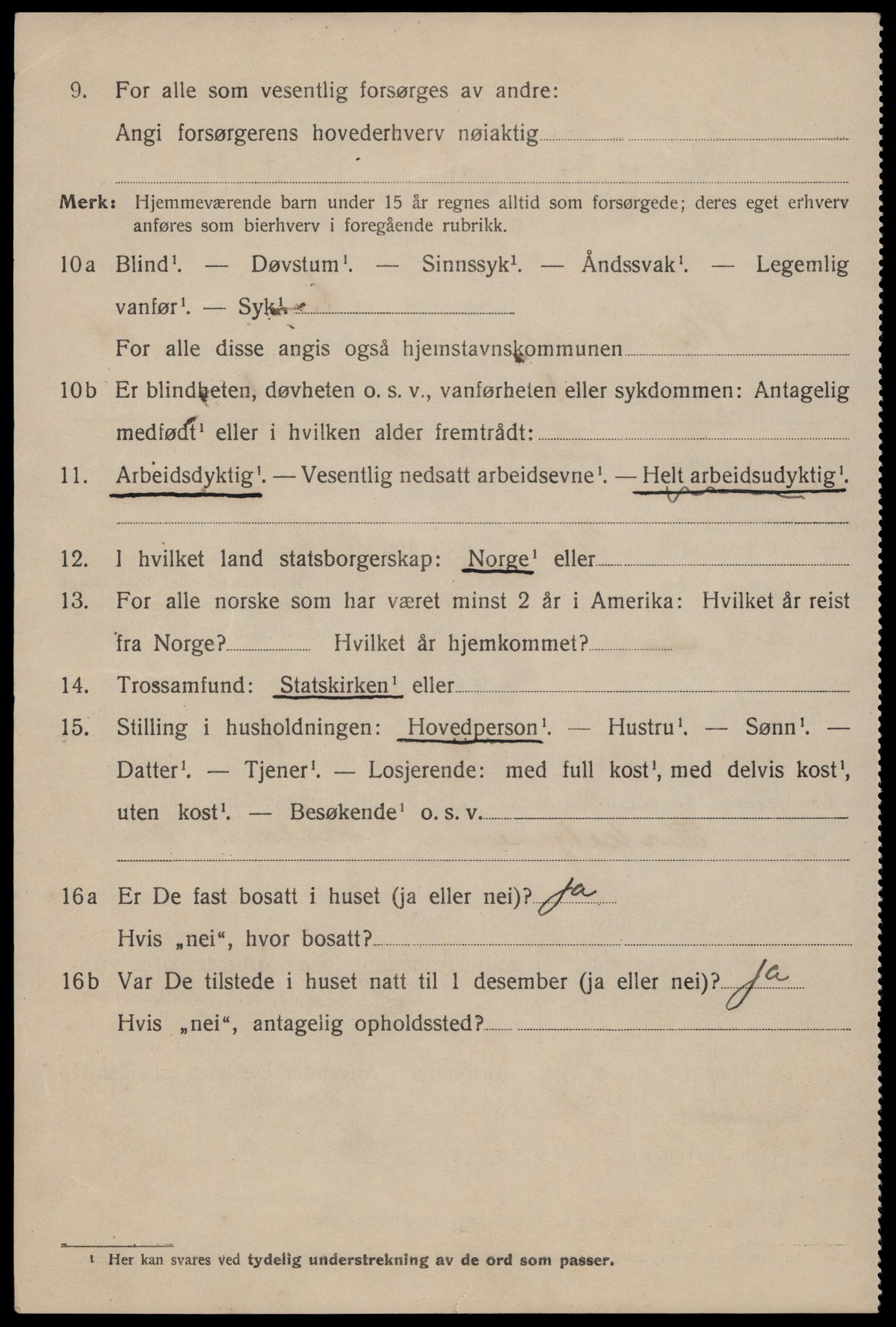 SAST, 1920 census for Stavanger, 1920, p. 59557