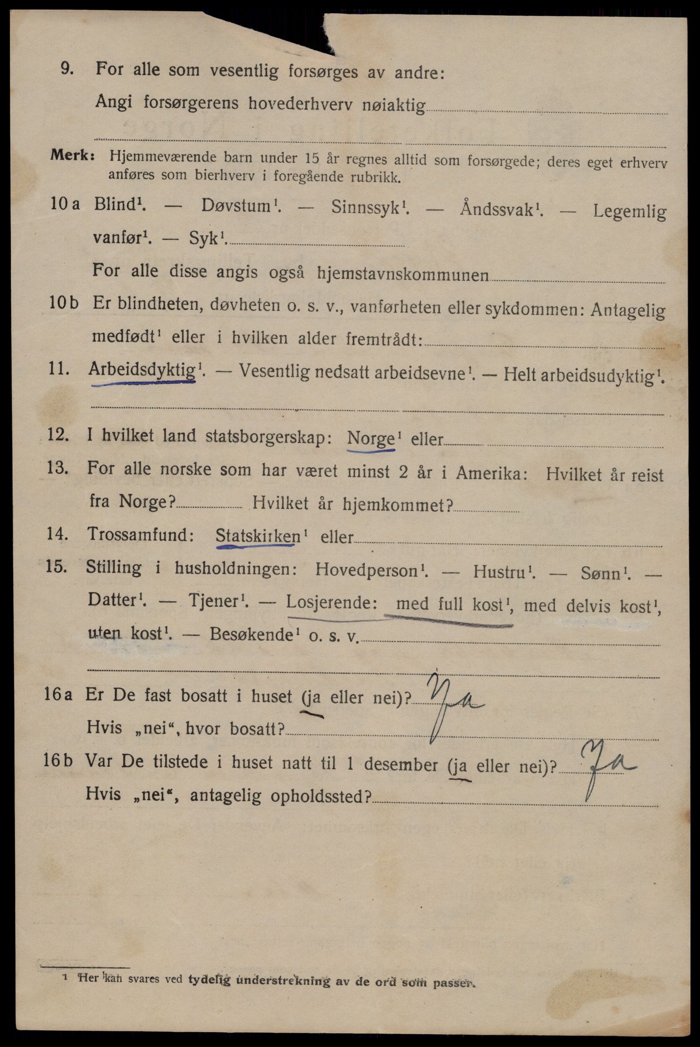 SAST, 1920 census for Stavanger, 1920, p. 53659