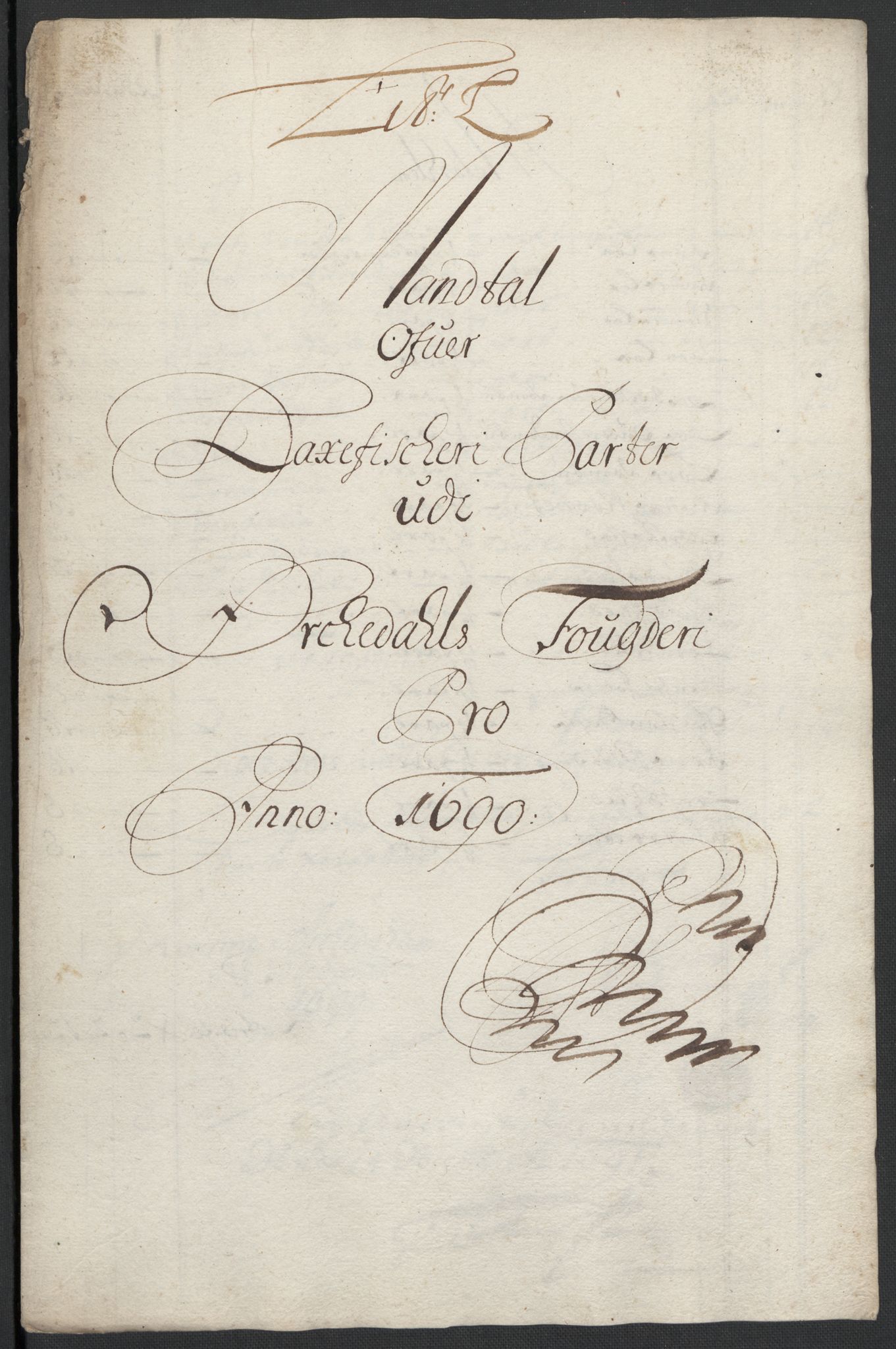 Rentekammeret inntil 1814, Reviderte regnskaper, Fogderegnskap, RA/EA-4092/R58/L3936: Fogderegnskap Orkdal, 1689-1690, p. 404