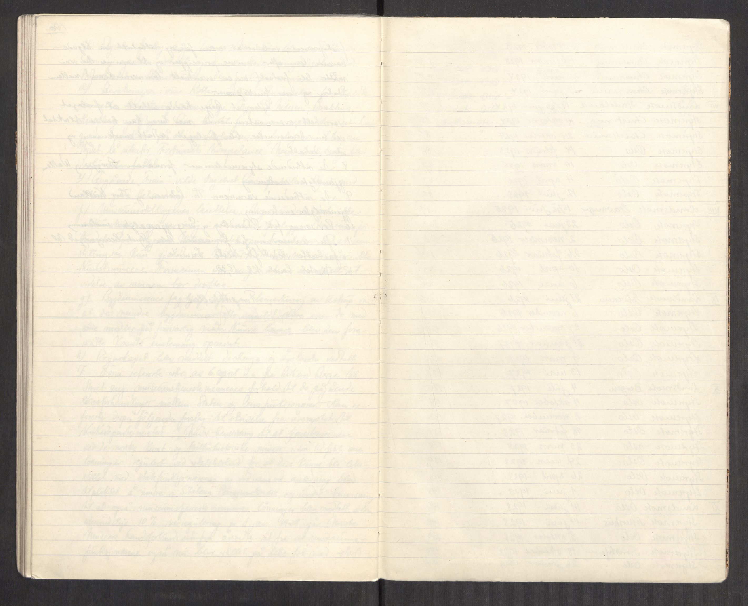 Norges museumsforbund, AV/RA-PA-1908/A/Aa/L0001/0001: Protokoller og styrepapirer / NML - Styreprotokoller, 1918-1929