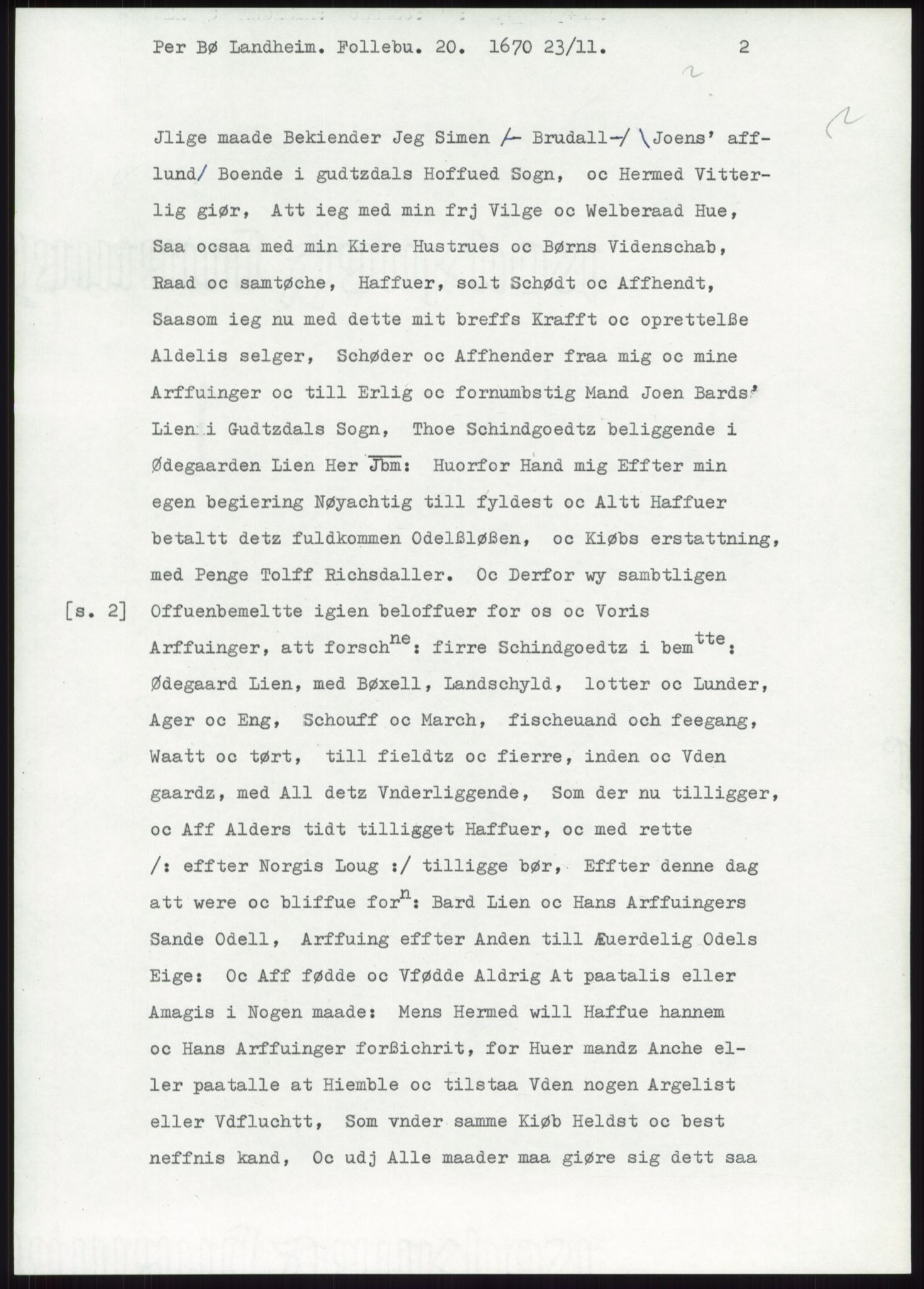 Samlinger til kildeutgivelse, Diplomavskriftsamlingen, RA/EA-4053/H/Ha, p. 3090