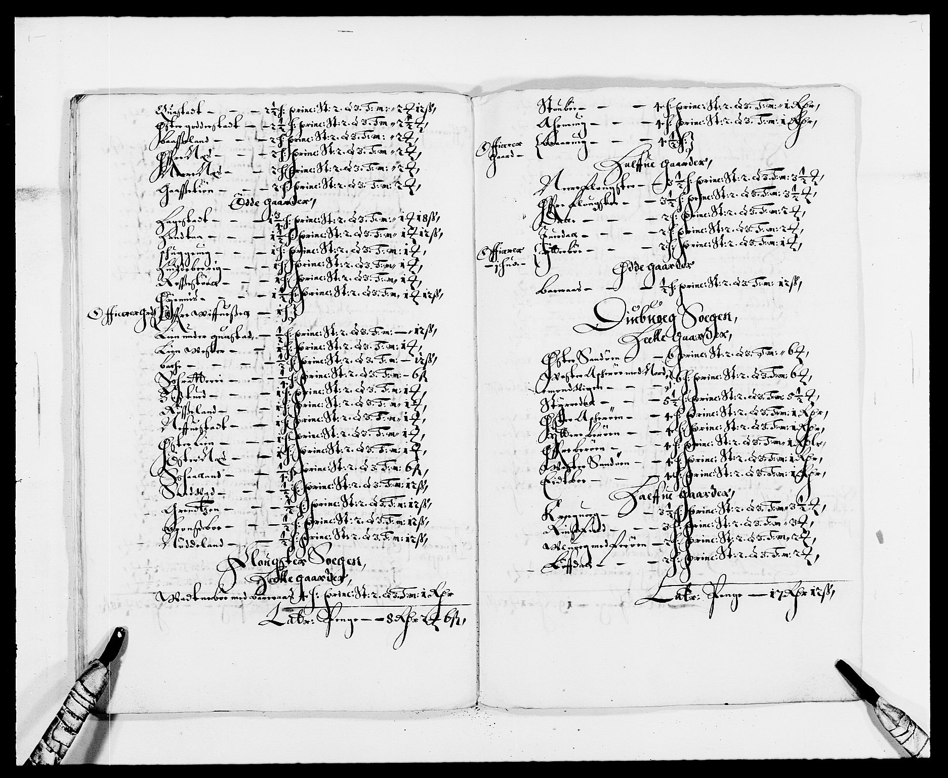 Rentekammeret inntil 1814, Reviderte regnskaper, Fogderegnskap, AV/RA-EA-4092/R39/L2296: Fogderegnskap Nedenes, 1664-1666, p. 355