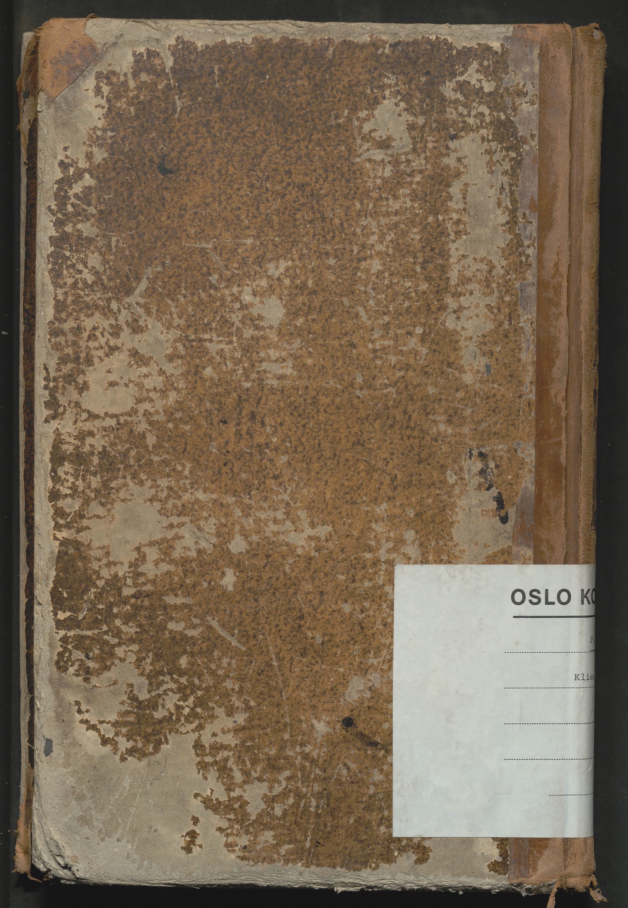 Fattigvesenet, OBA/A-20045/Fr/L0001: Klientregister, 1856-1875, p. 276