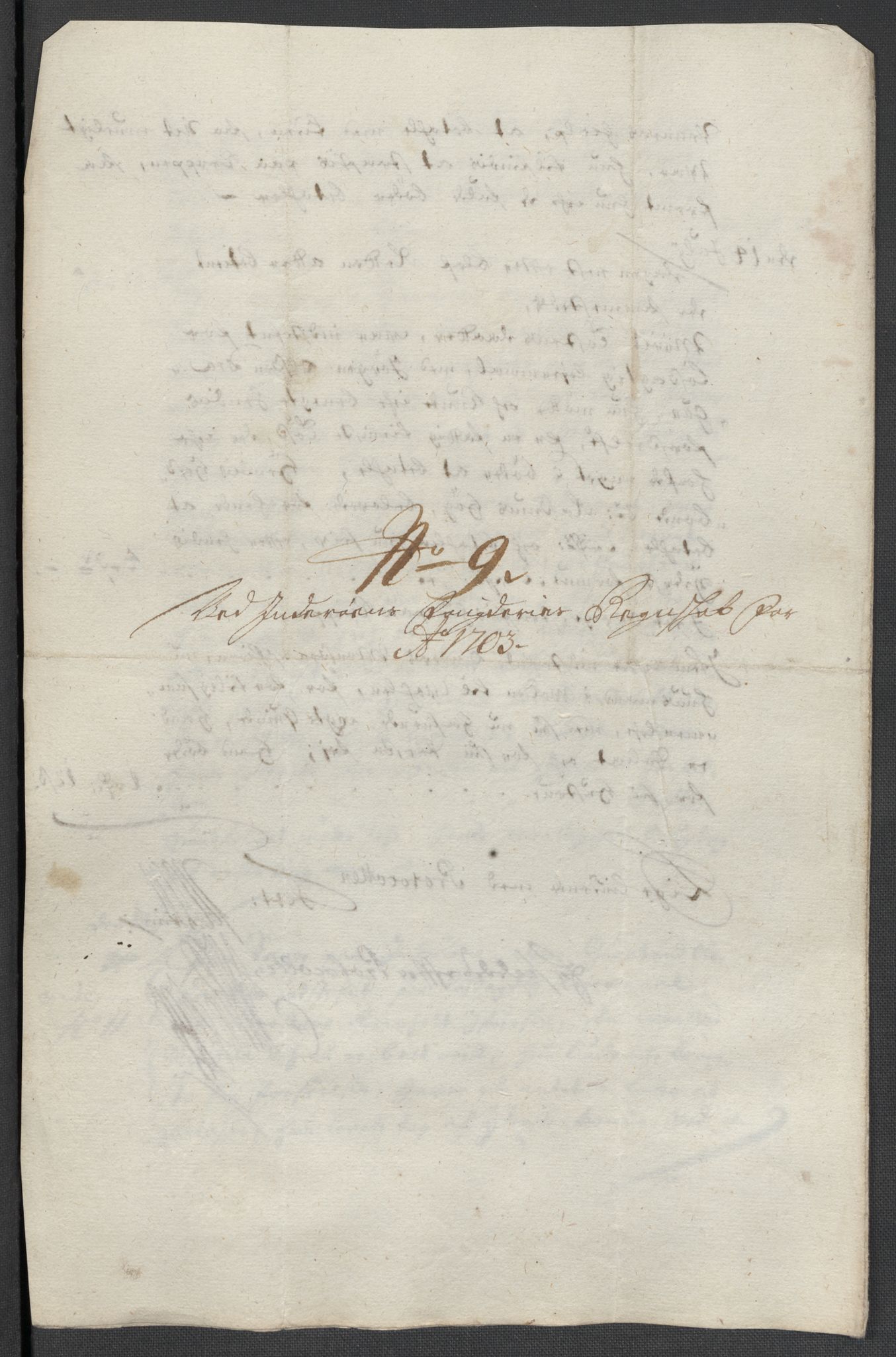 Rentekammeret inntil 1814, Reviderte regnskaper, Fogderegnskap, AV/RA-EA-4092/R63/L4313: Fogderegnskap Inderøy, 1703-1704, p. 221