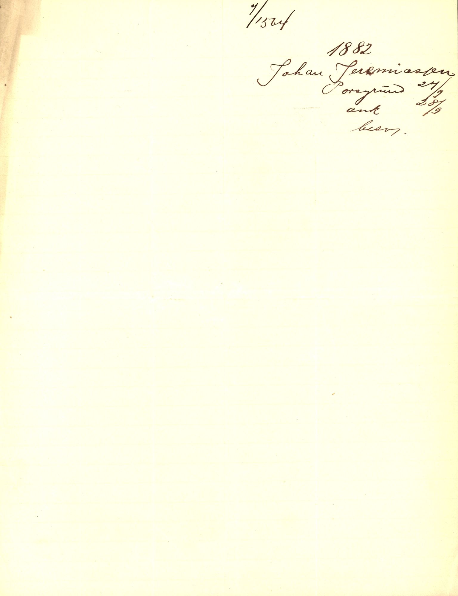 Pa 63 - Østlandske skibsassuranceforening, VEMU/A-1079/G/Ga/L0015/0004: Havaridokumenter / Minerva, Kong Carl, John Bertram, Eliezer, 1882, p. 62